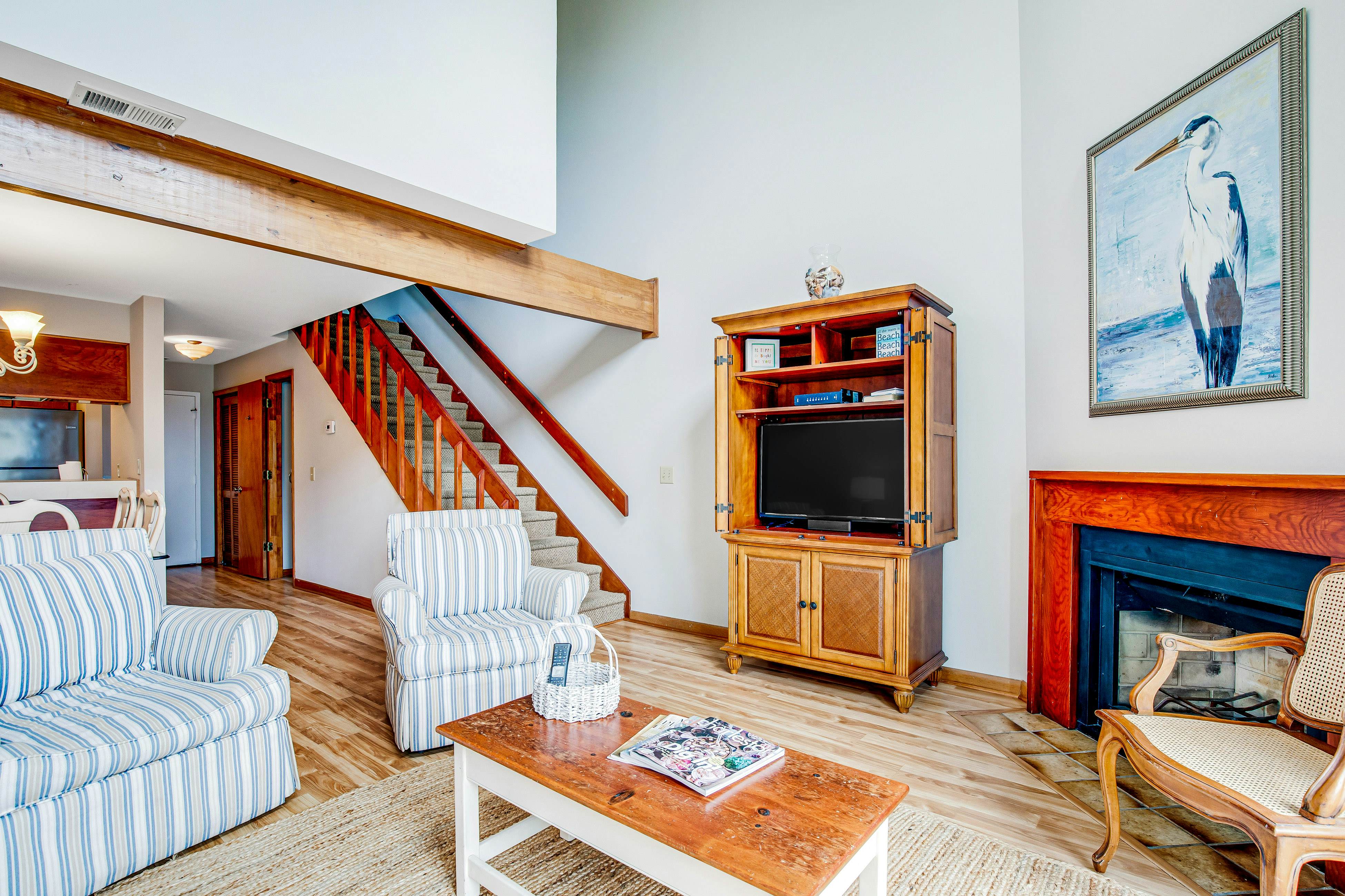 Three-story ocean-view villa with pool, balcony, charcoal grill, & central AC