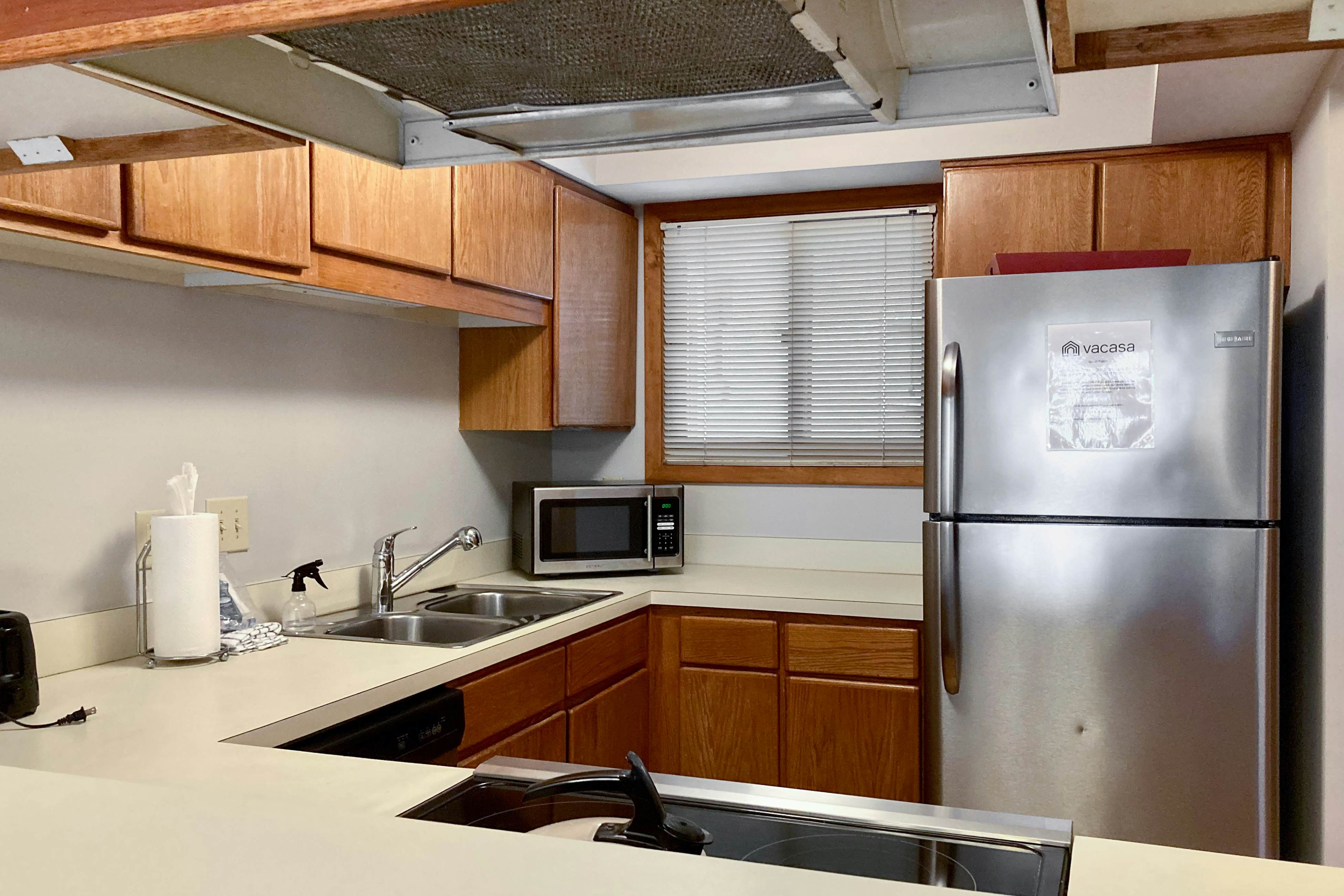 Three-story ocean-view villa with pool, balcony, charcoal grill, & central AC