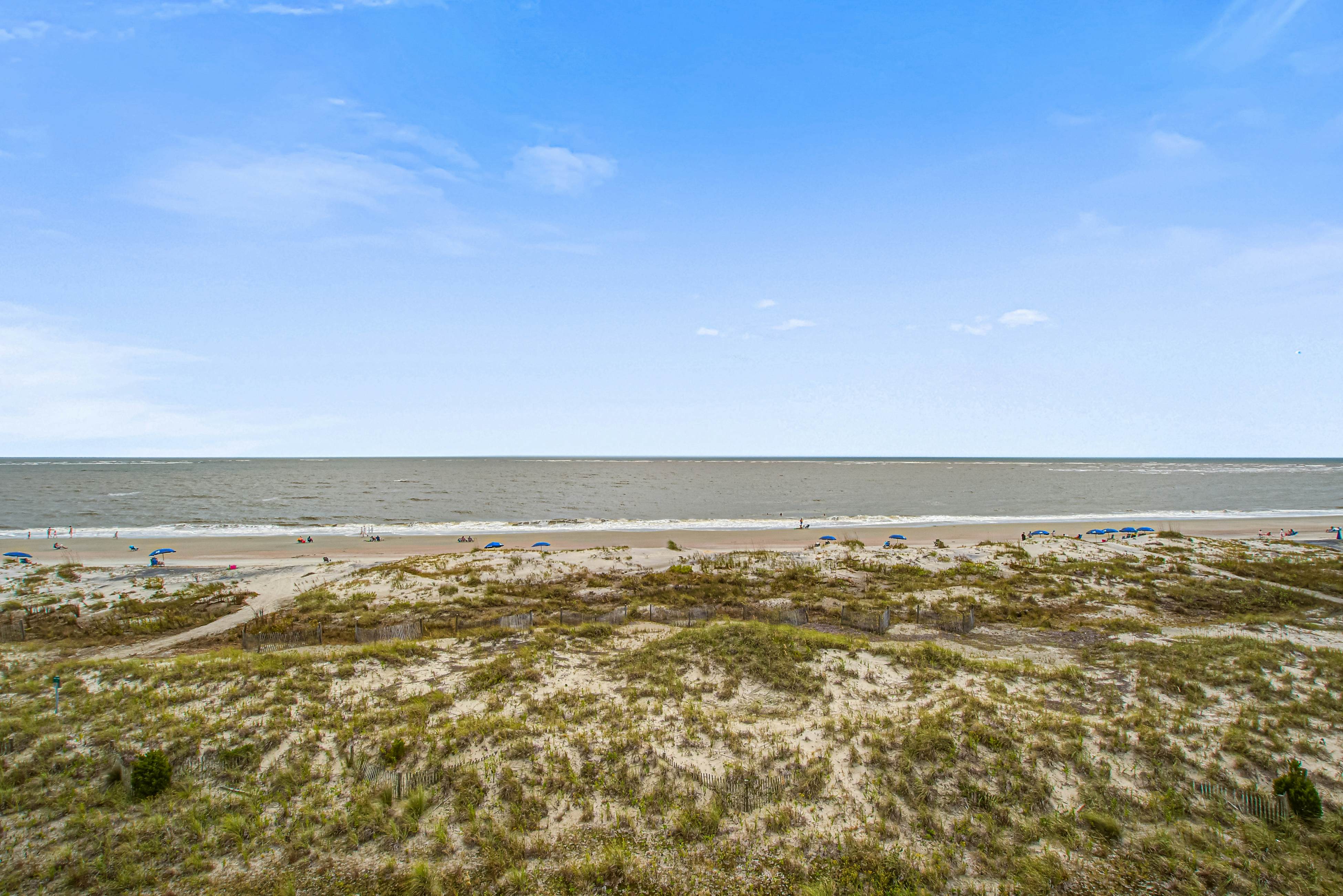 Top floor oceanfront condo w/ocean and beach views from every room & shared pool
