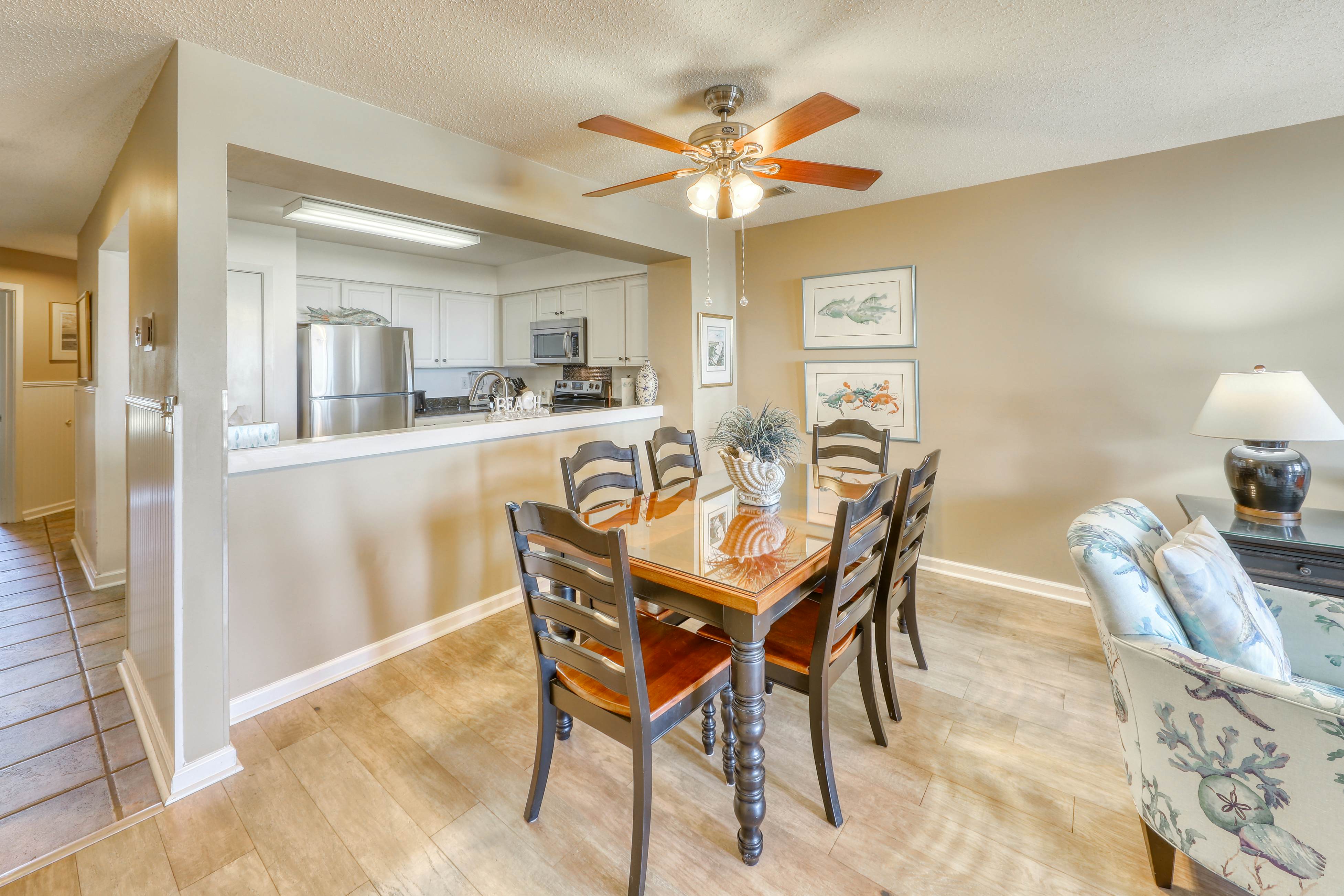 Ocean-view villa at beachfront complex with pool - walk to golf, dining, & more