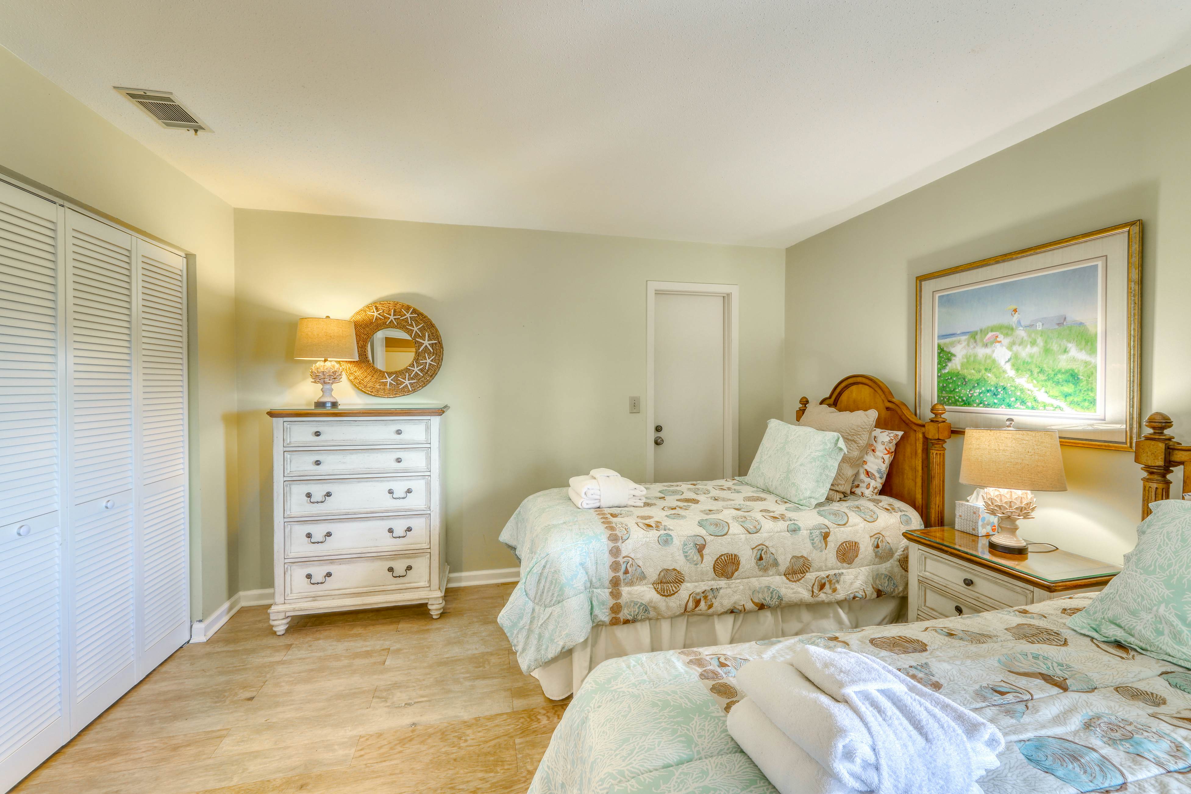 Ocean-view villa at beachfront complex with pool - walk to golf, dining, & more