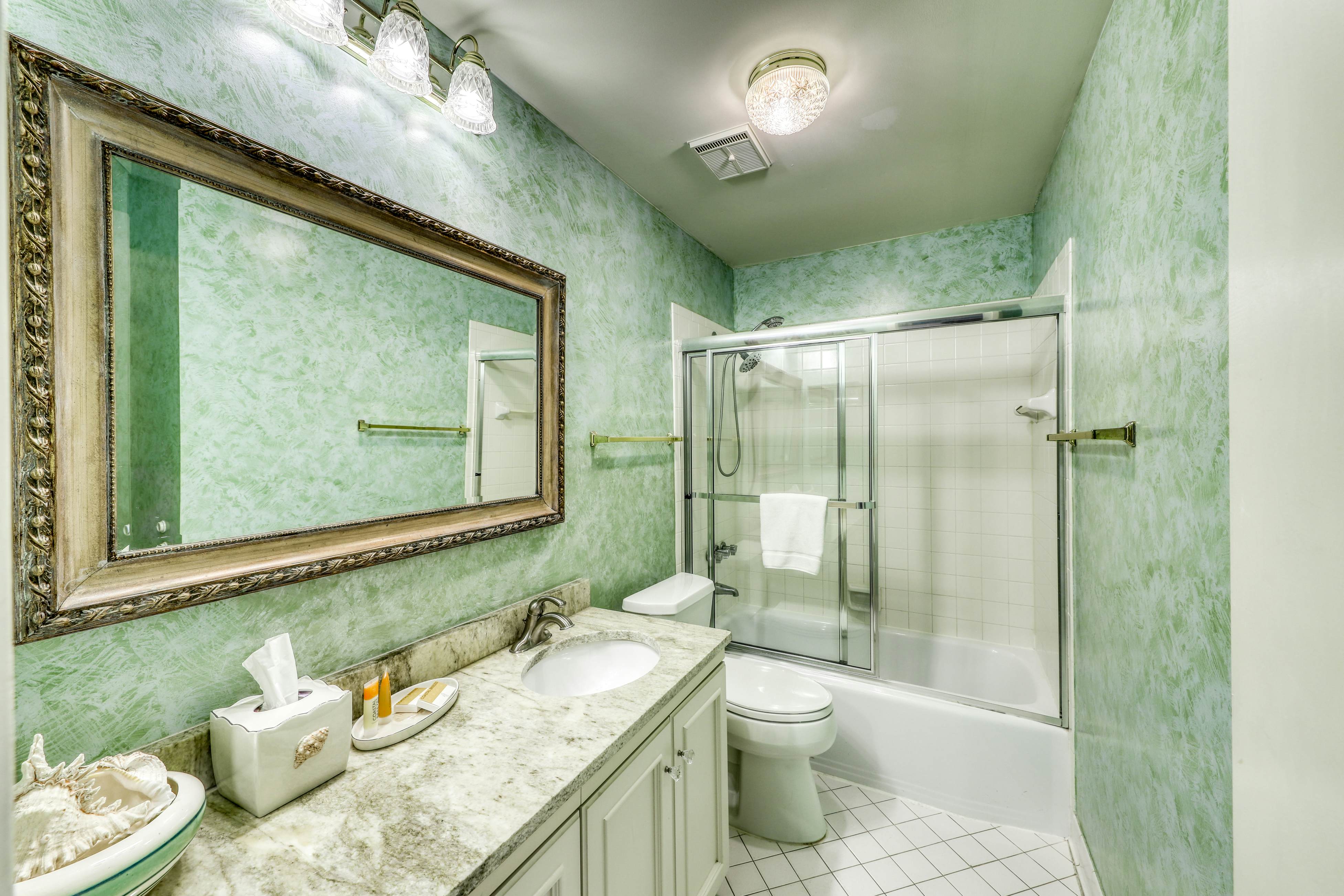 Ocean-view villa at beachfront complex with pool - walk to golf, dining, & more