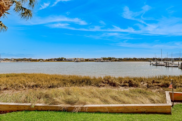 Riverfront condo near Folly Beach with balcony, views, outdoor pool & tennis