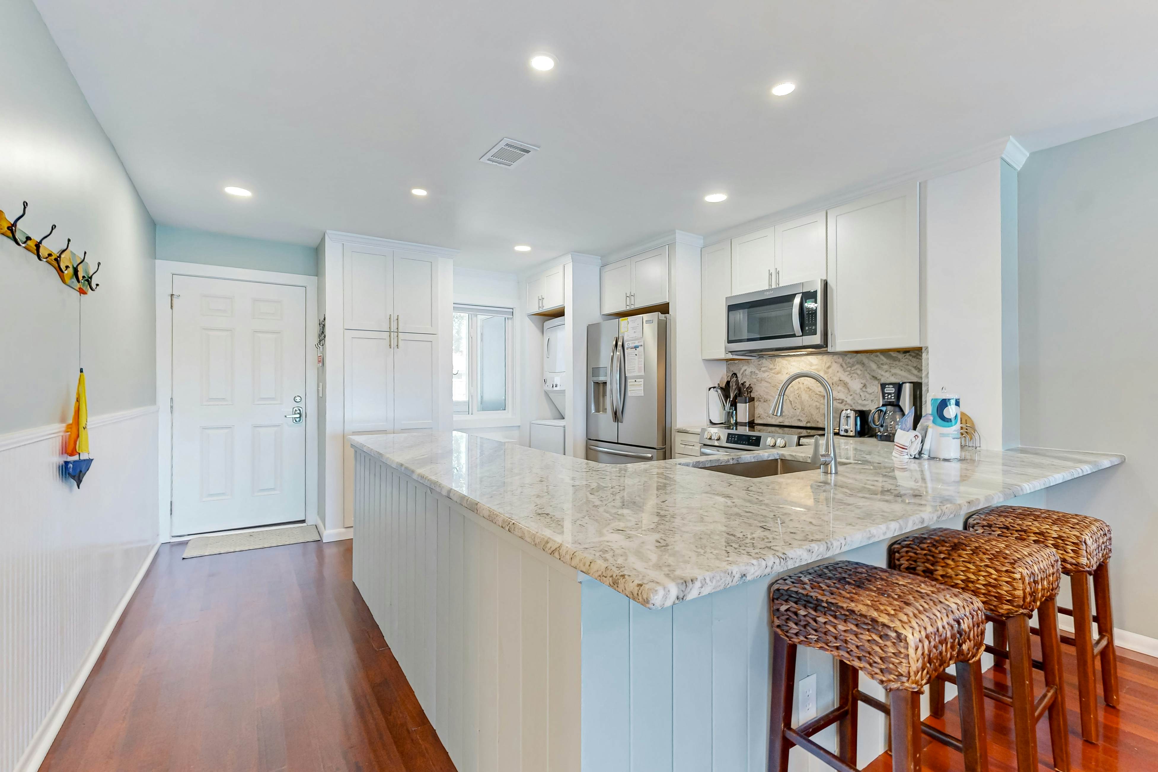 Riverfront condo near Folly Beach with balcony, views, outdoor pool & tennis