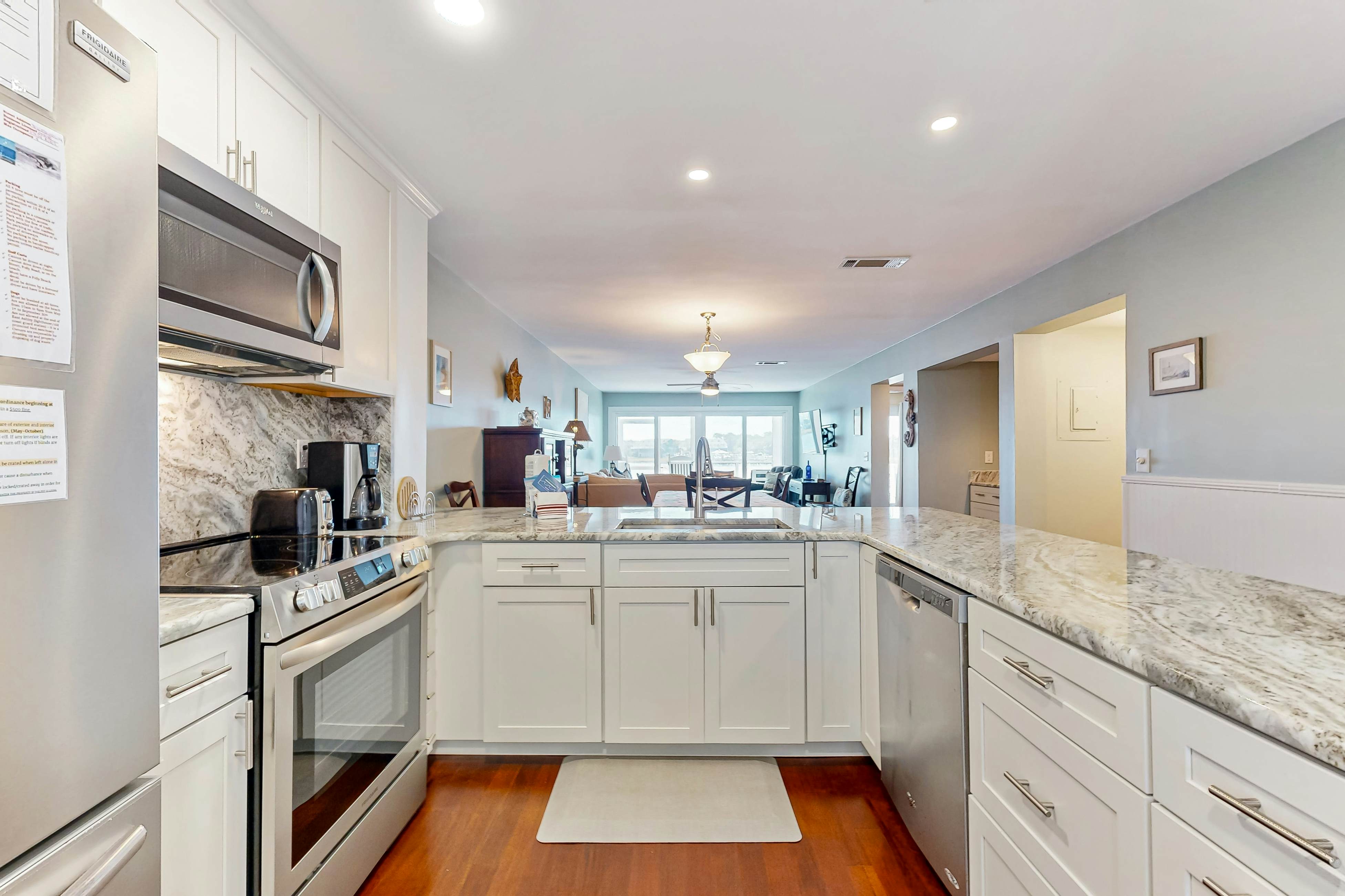 Riverfront condo near Folly Beach with balcony, views, outdoor pool & tennis