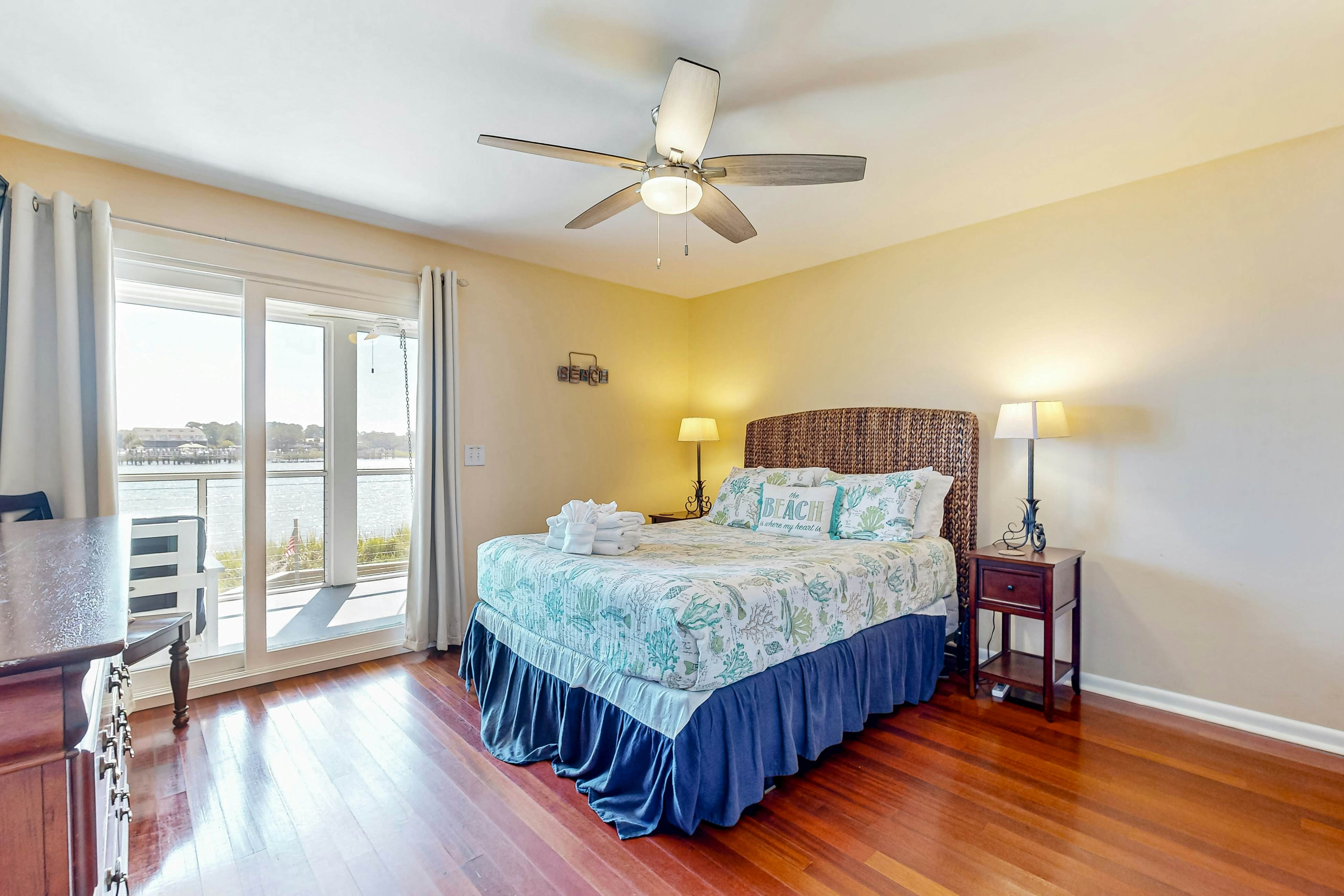 Riverfront condo near Folly Beach with balcony, views, outdoor pool & tennis