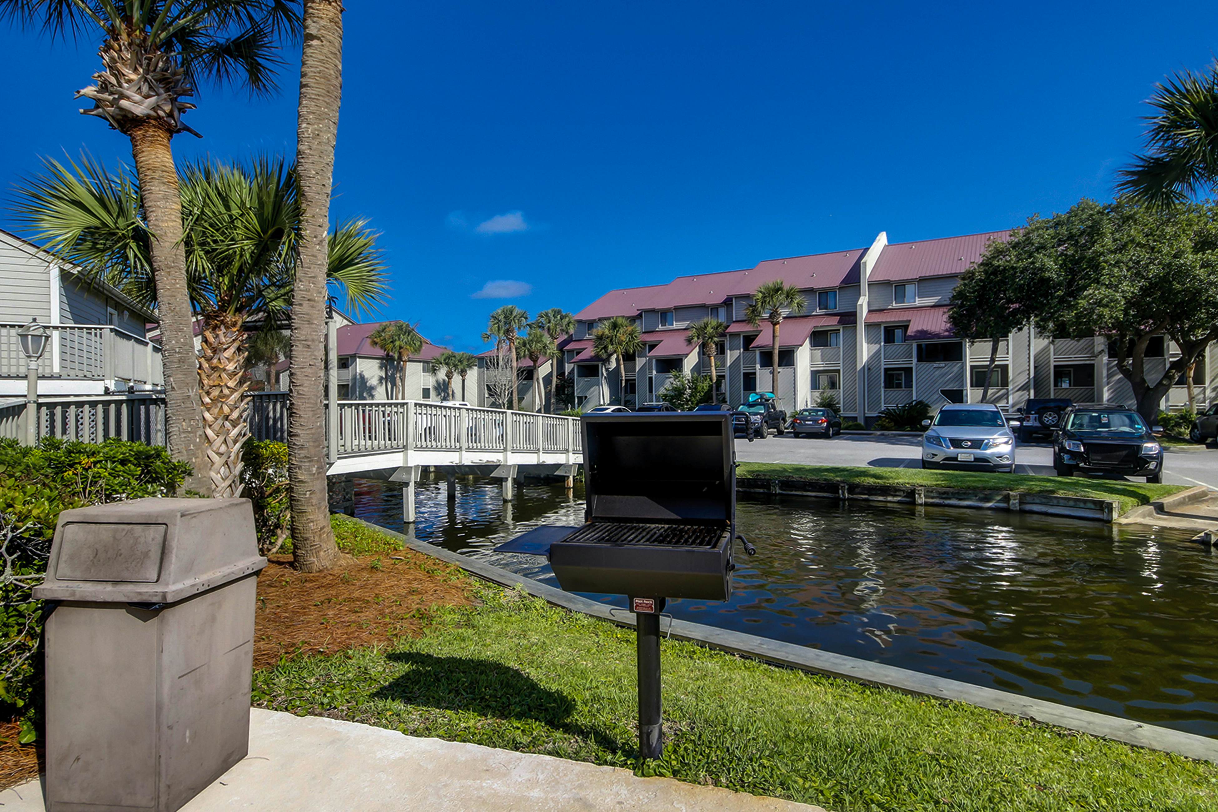 Riverfront condo near Folly Beach with balcony, views, outdoor pool & tennis