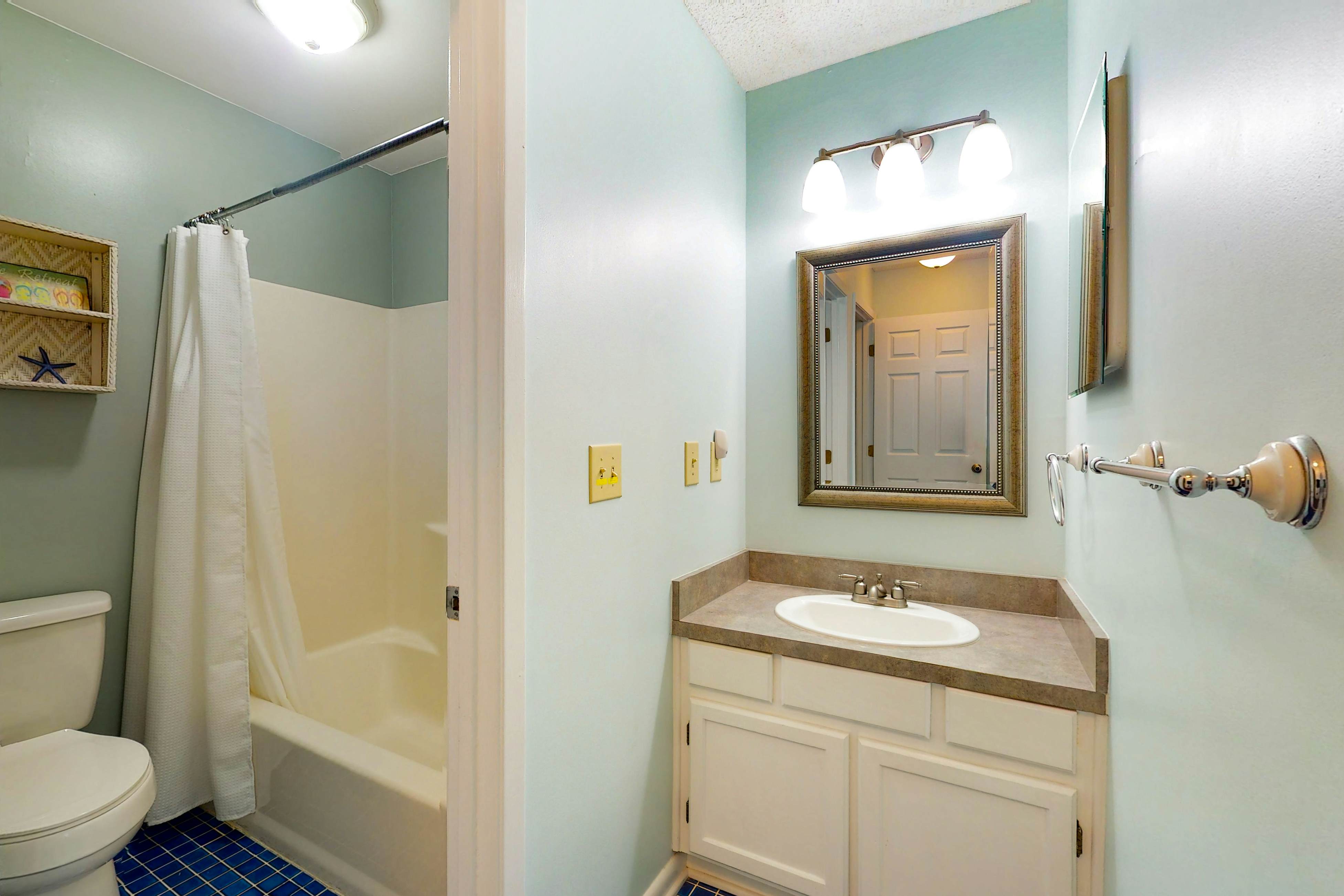 Waterfront condo with covered deck, amazing view, pool, & tennis courts