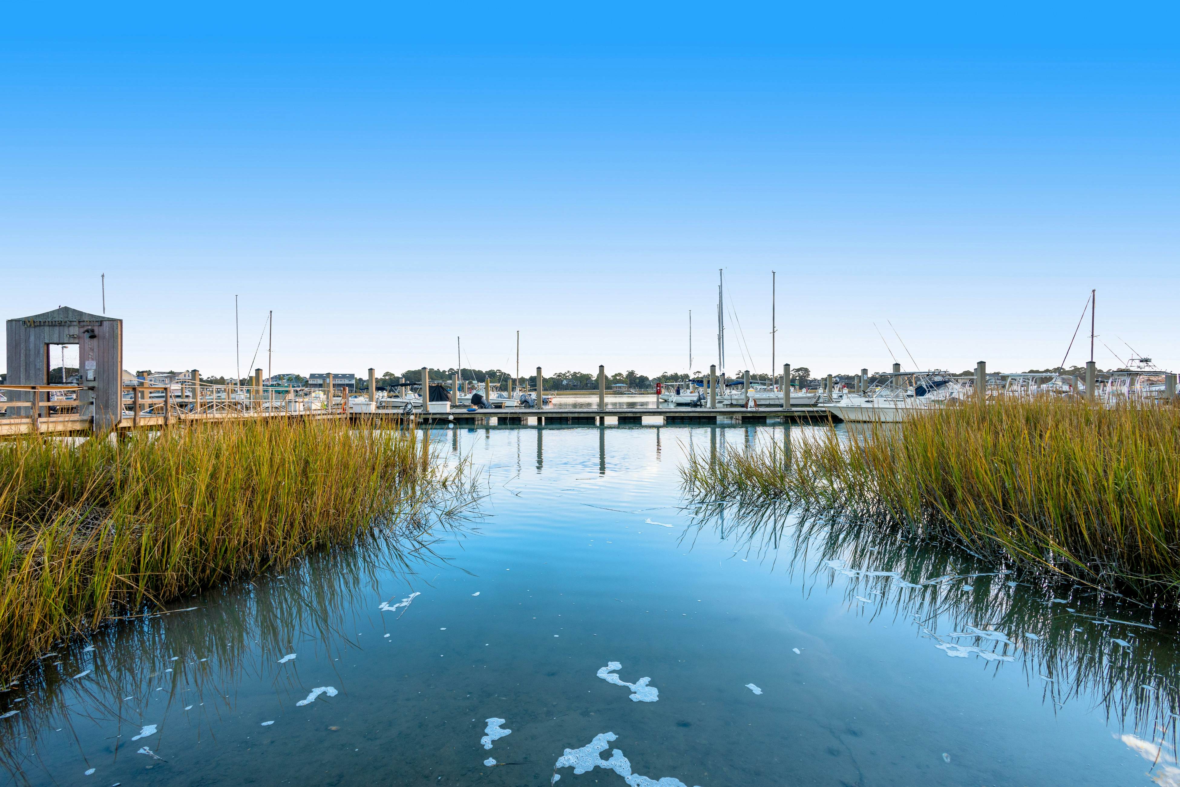 Waterfront gem with pool & amazing lanai view - near the beach, marina, & dining