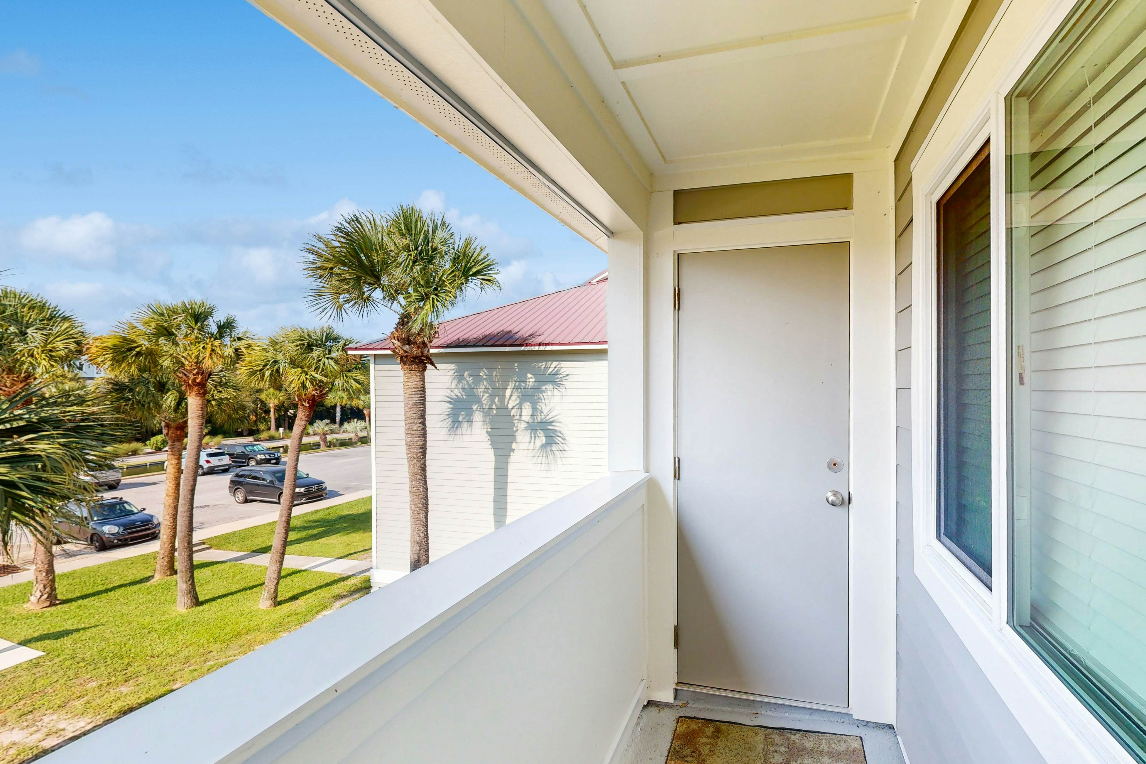 Elegant riverfront condo with access to private W/D, central AC, and pool access