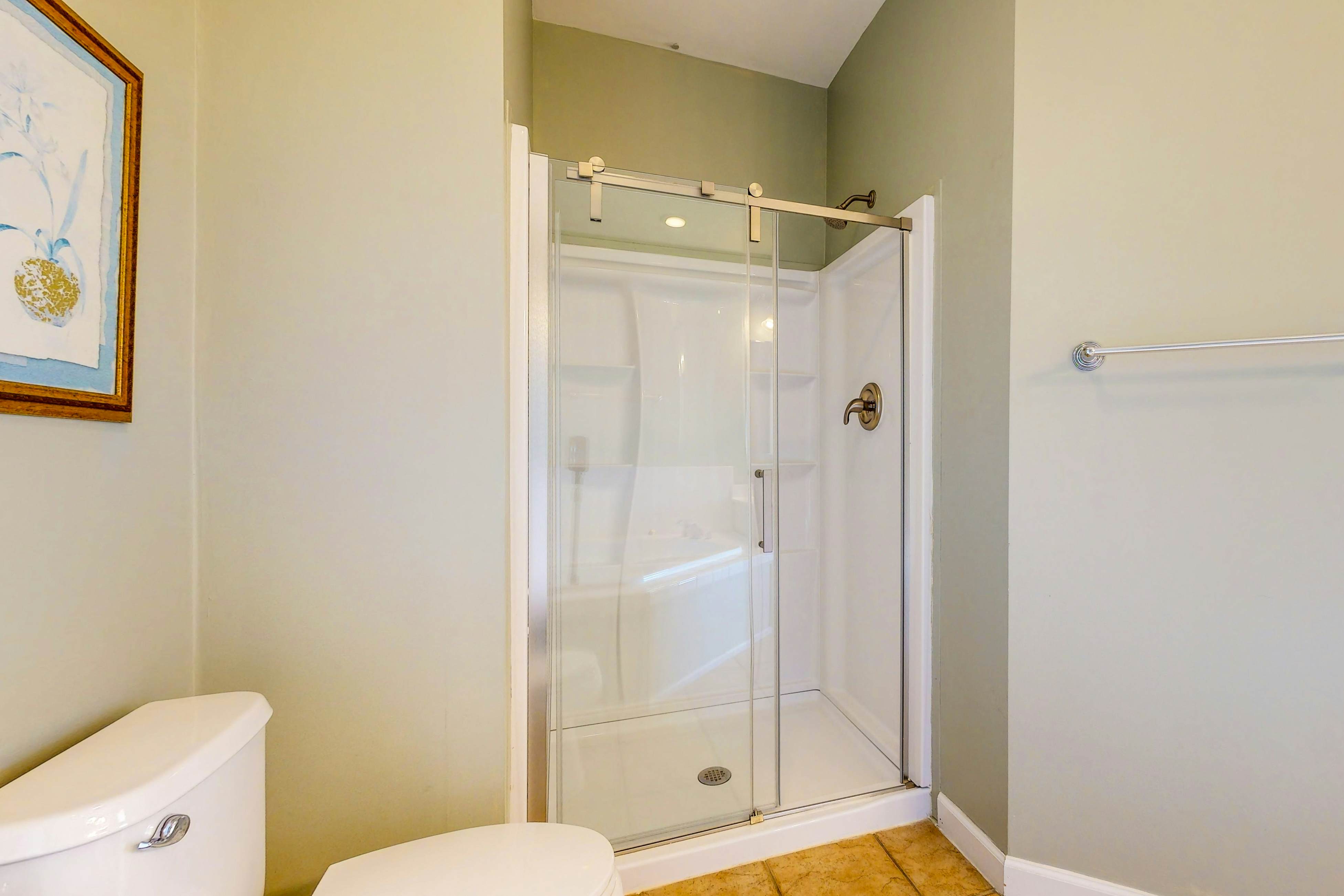 Dog-friendly penthouse with oceanfront balcony - steps to Folly Beach Pier