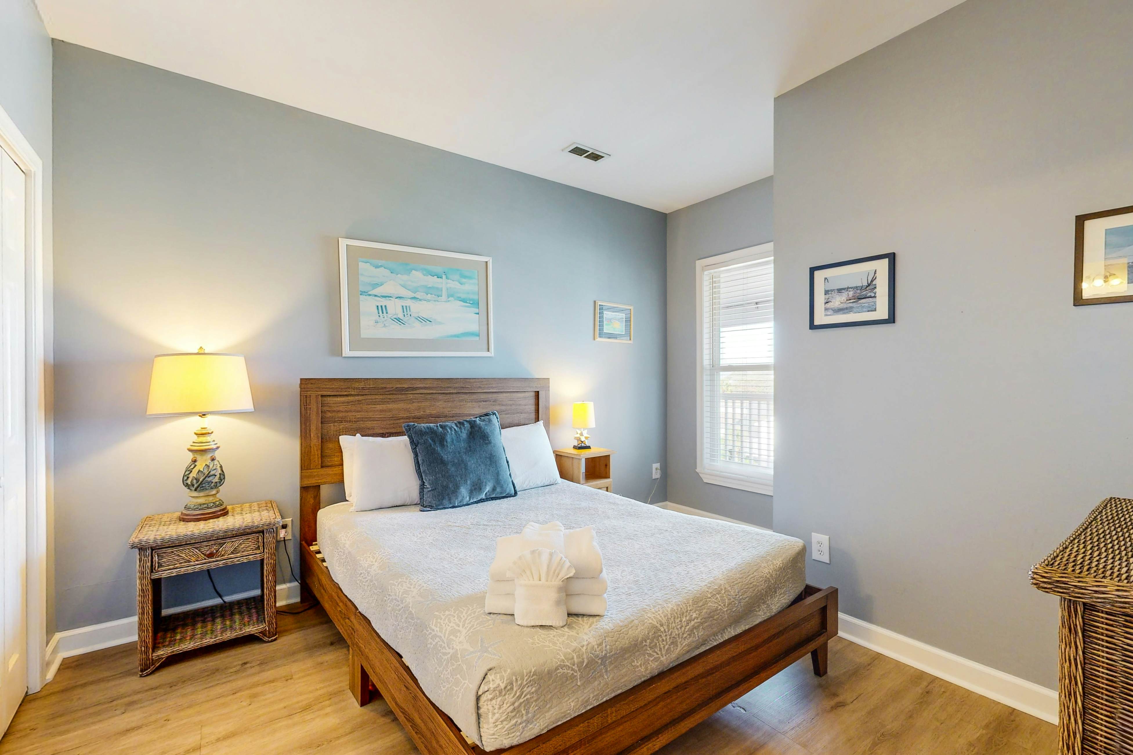 Dog-friendly penthouse with oceanfront balcony - steps to Folly Beach Pier