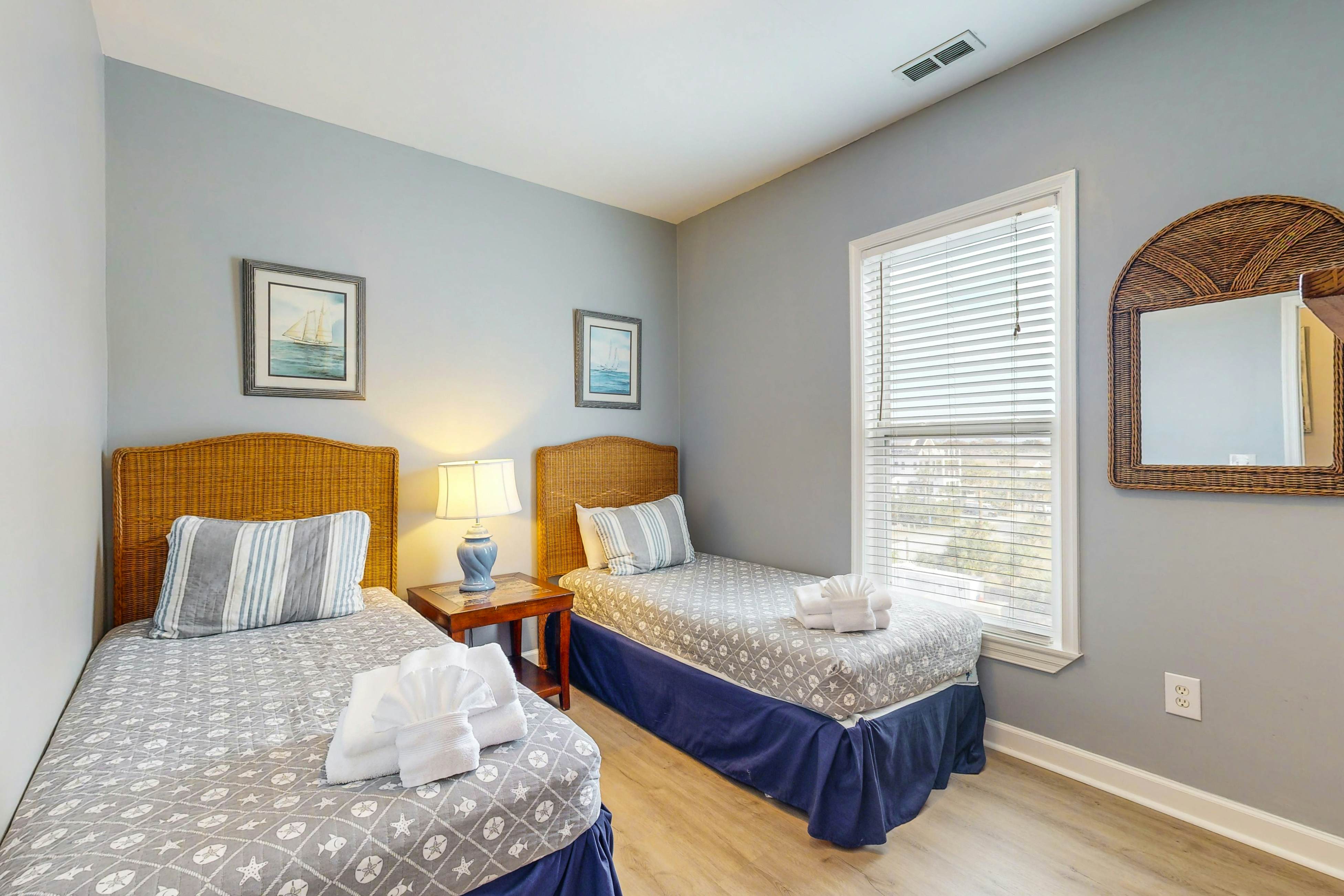 Dog-friendly penthouse with oceanfront balcony - steps to Folly Beach Pier