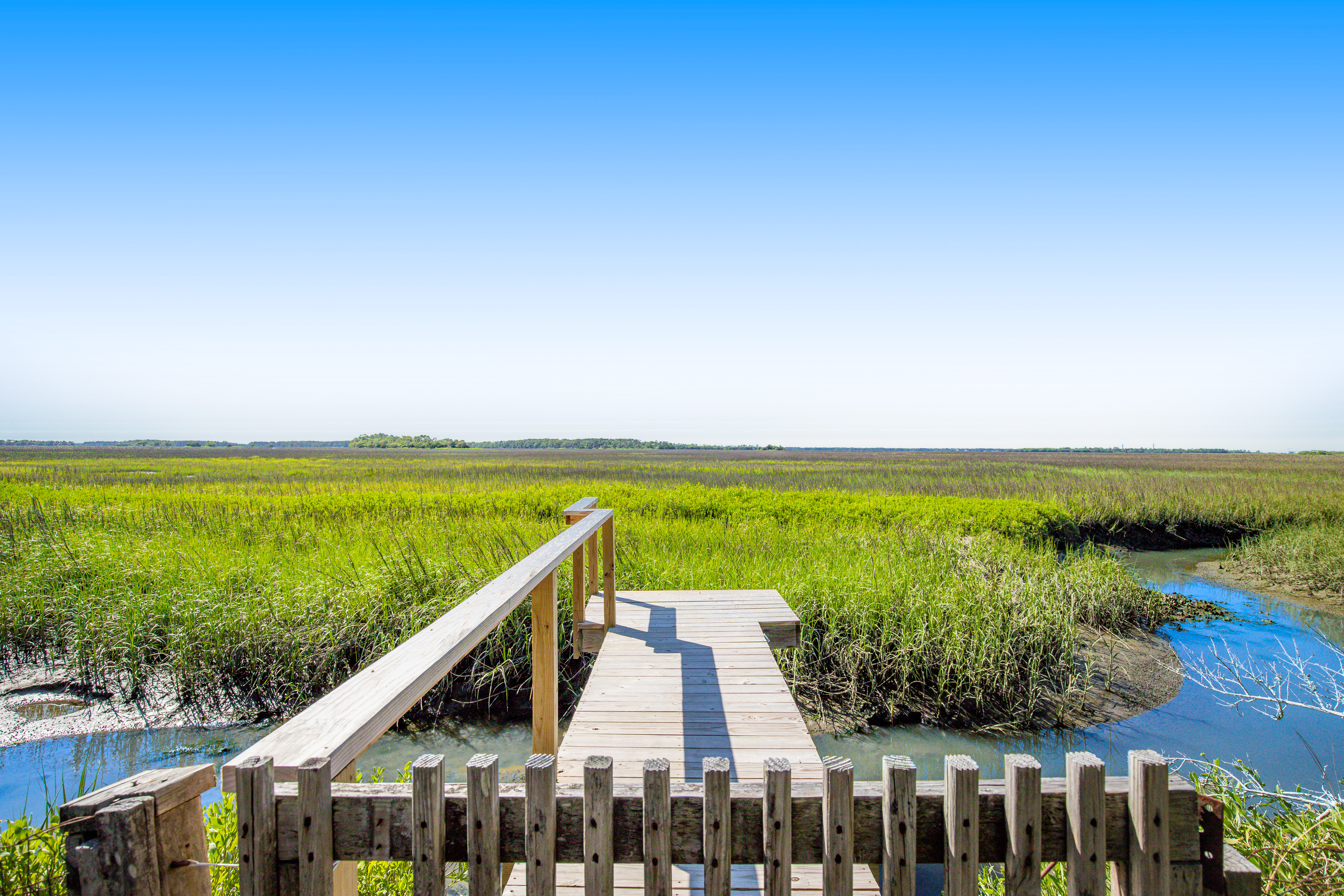 Spacious Folly Beach Retreat w/ Multi-Level Decks & Water Views