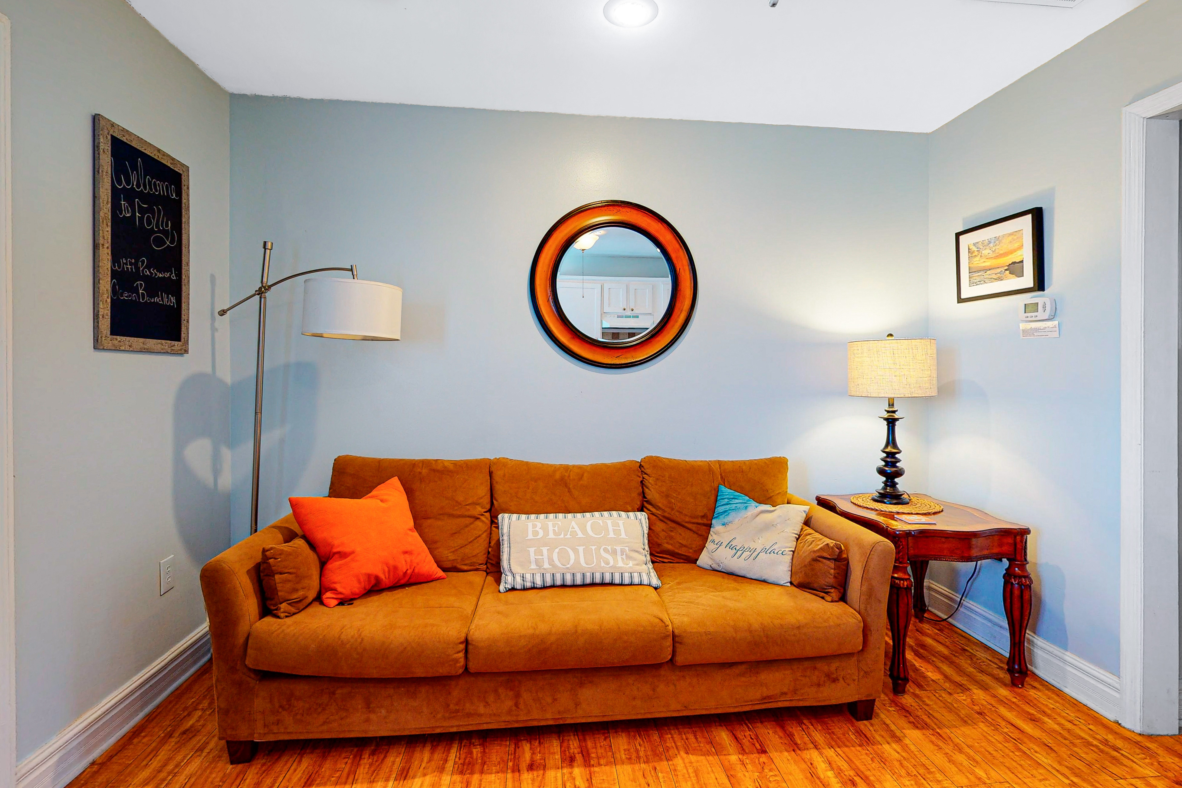 Dog-Friendly, Downtown Folly Beach Condo w/Free WiFi, Flatscreen TVs & more