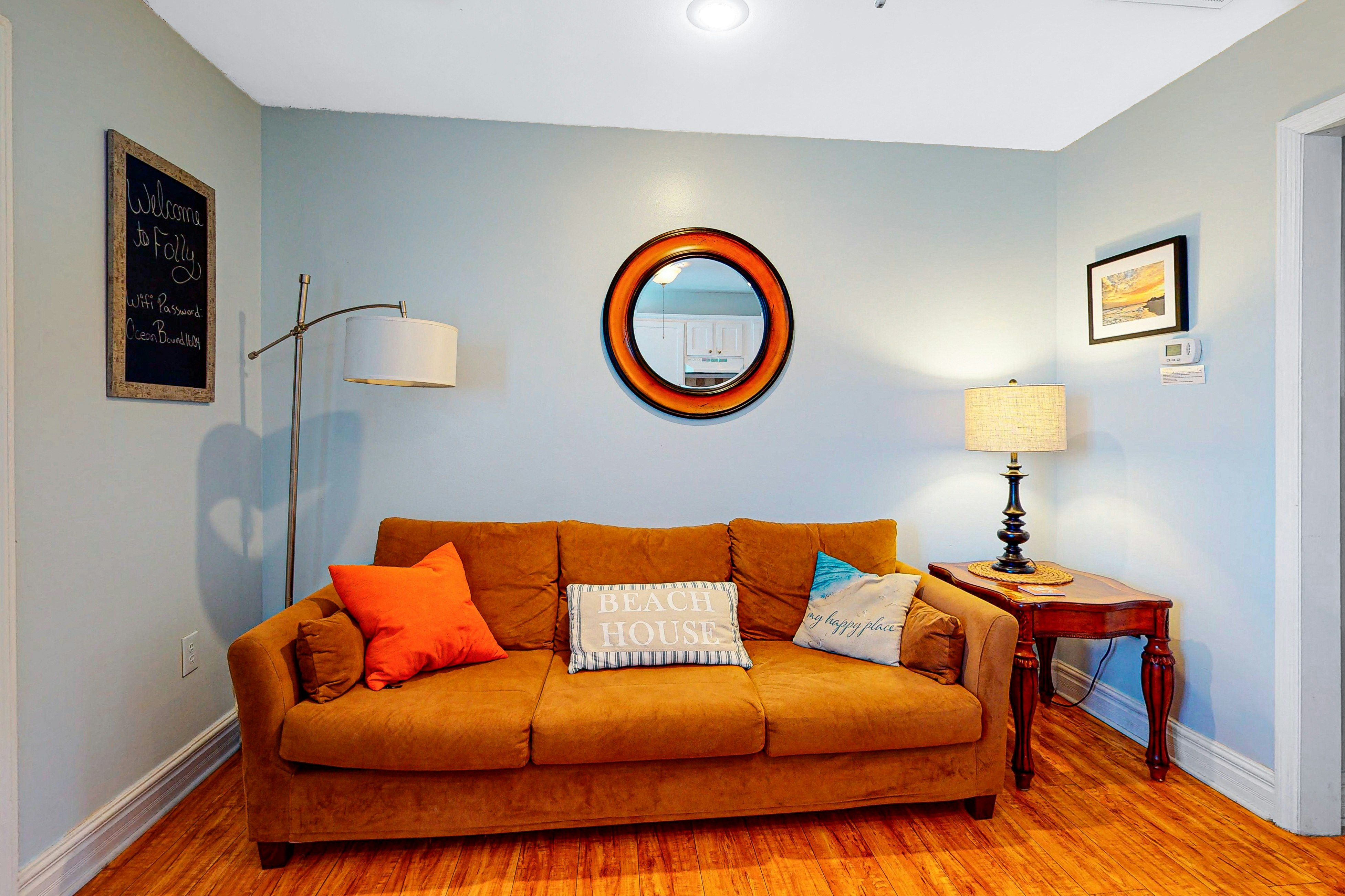 Dog-Friendly, Downtown Folly Beach Condo w/Free WiFi, Flatscreen TVs & more