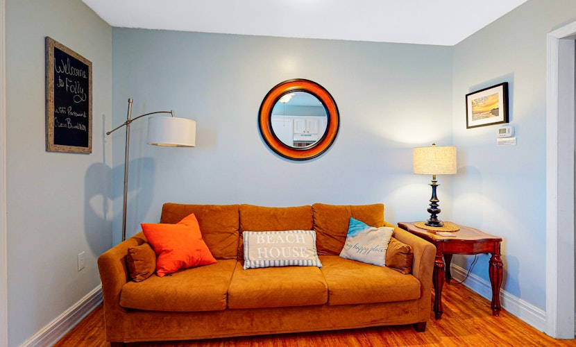 Dog-Friendly, Downtown Folly Beach Condo w/Free WiFi, Flatscreen TVs & more