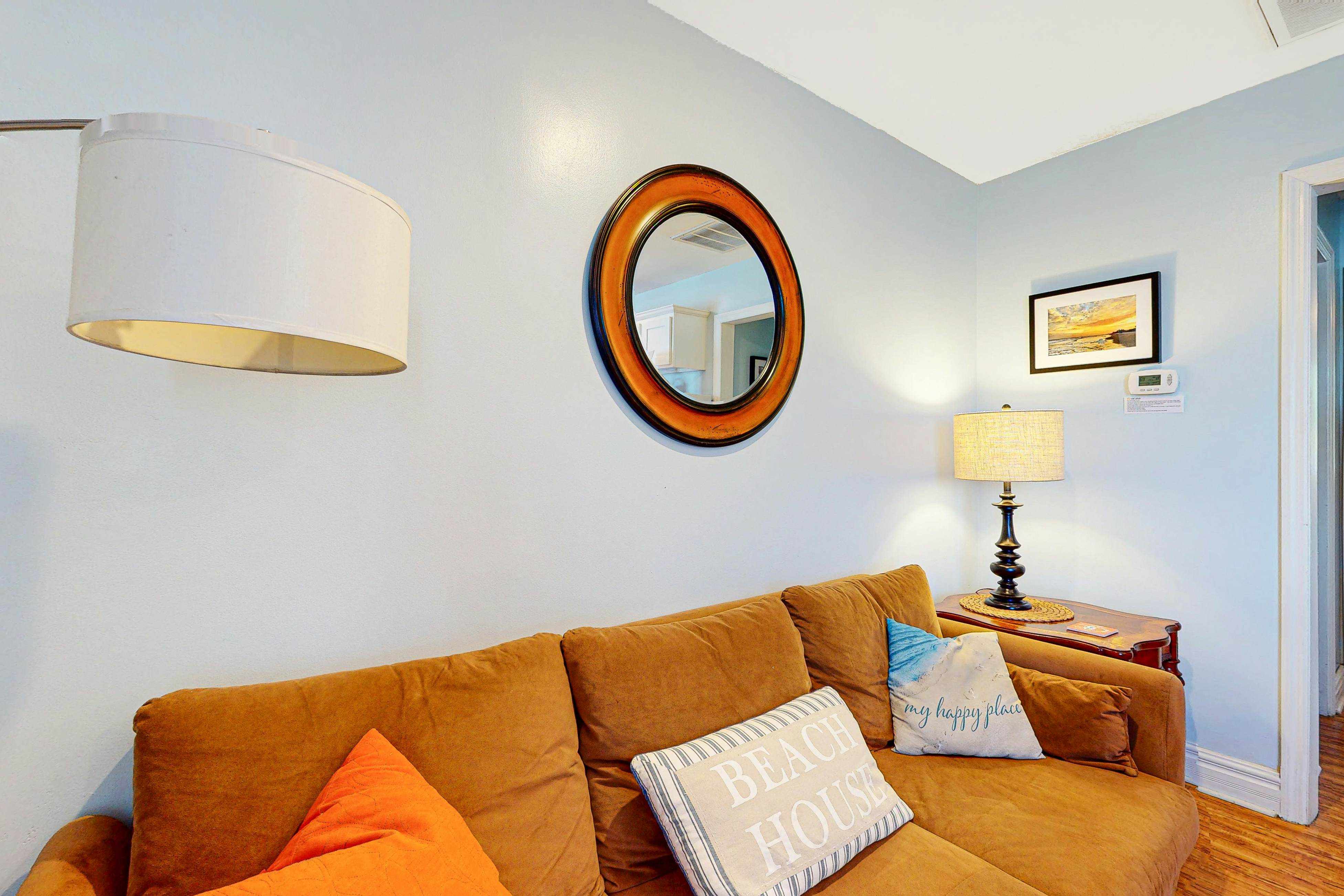 Dog-Friendly, Downtown Folly Beach Condo w/Free WiFi, Flatscreen TVs & more