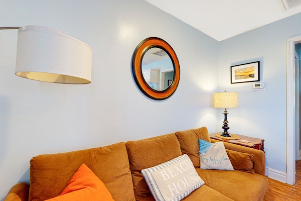 Dog-Friendly, Downtown Folly Beach Condo w/Free WiFi, Flatscreen TVs & more