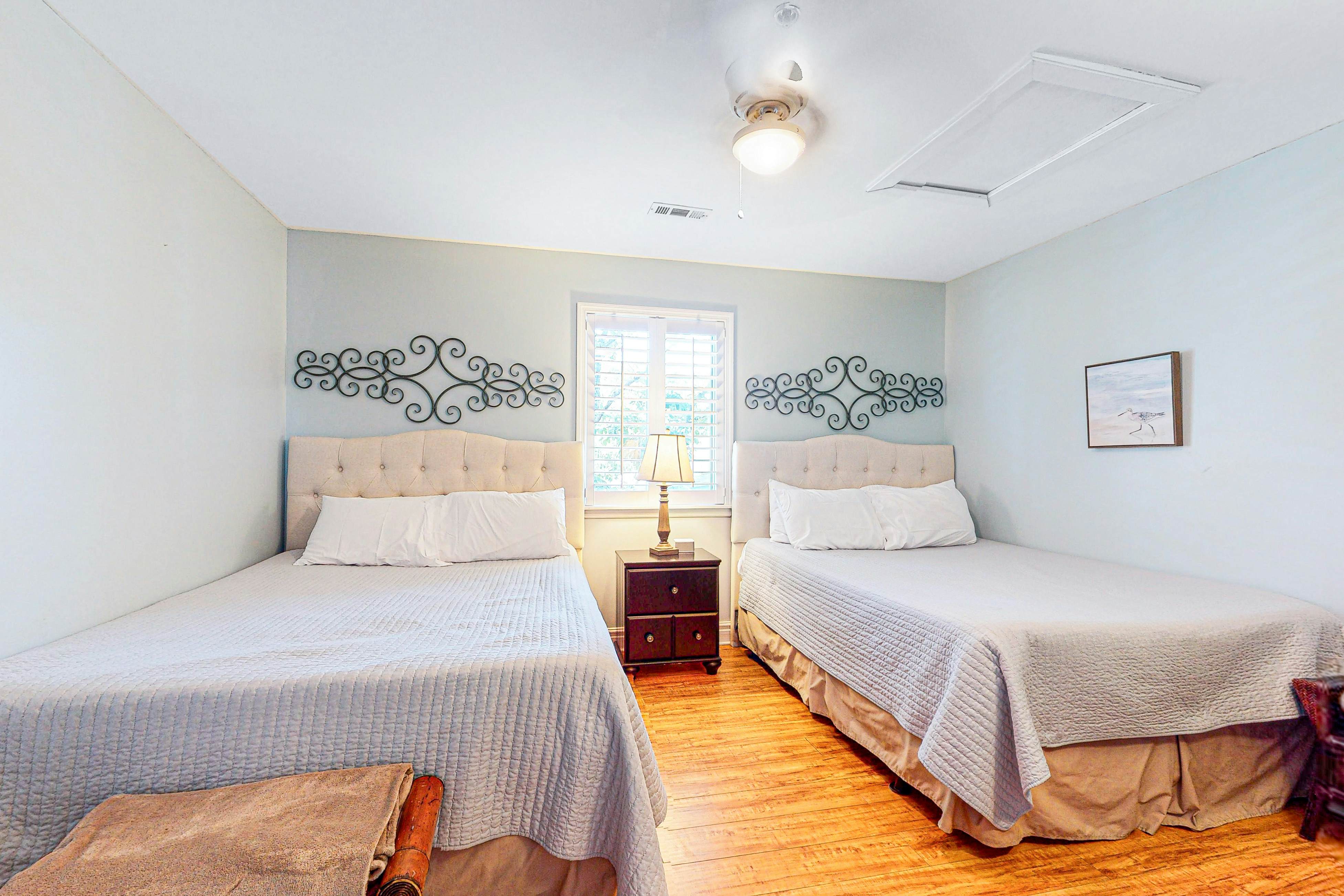 Dog-Friendly, Downtown Folly Beach Condo w/Free WiFi, Flatscreen TVs & more