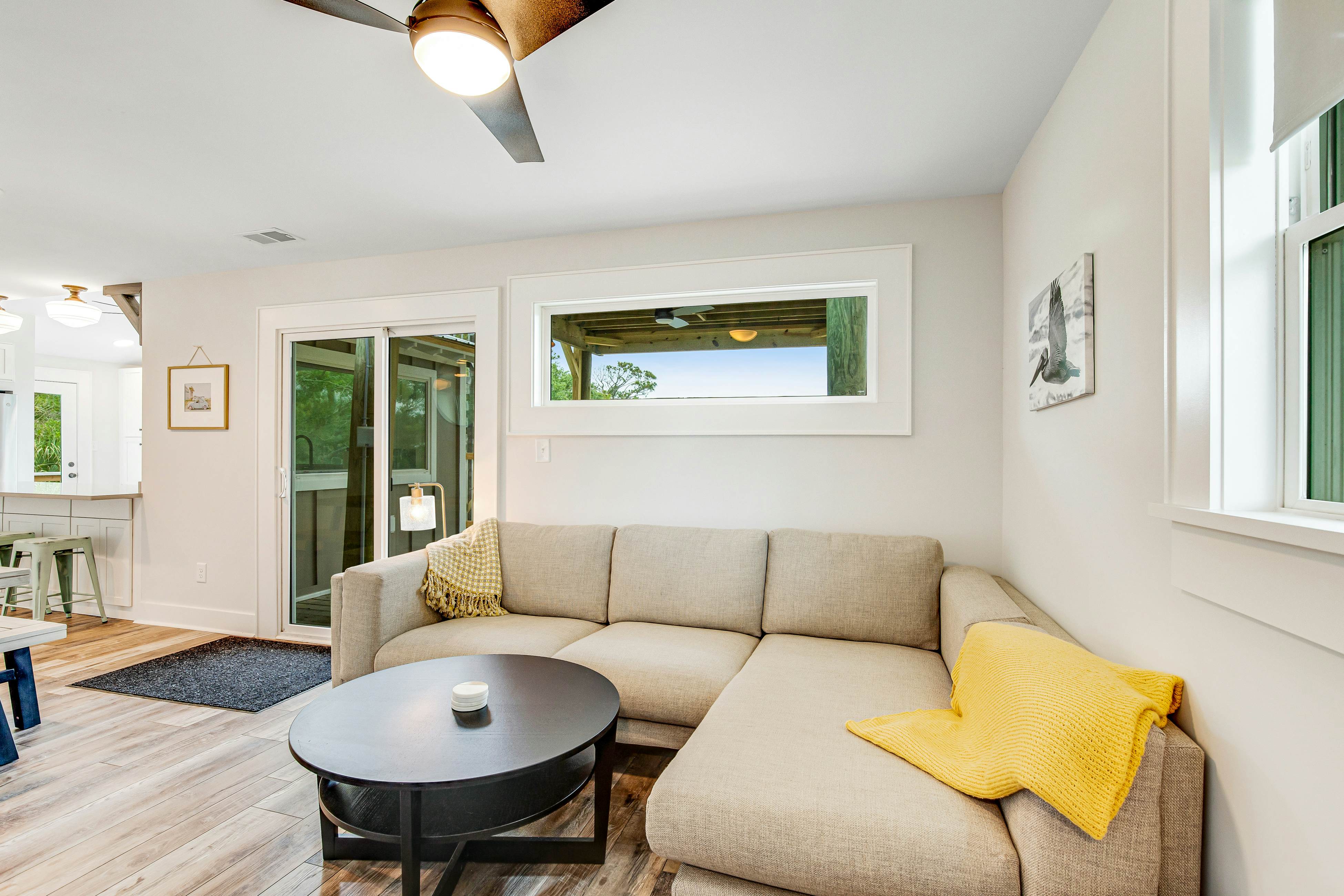 Fantastic coastal retreat with private dock, gas grill, two decks, & fast WiFi