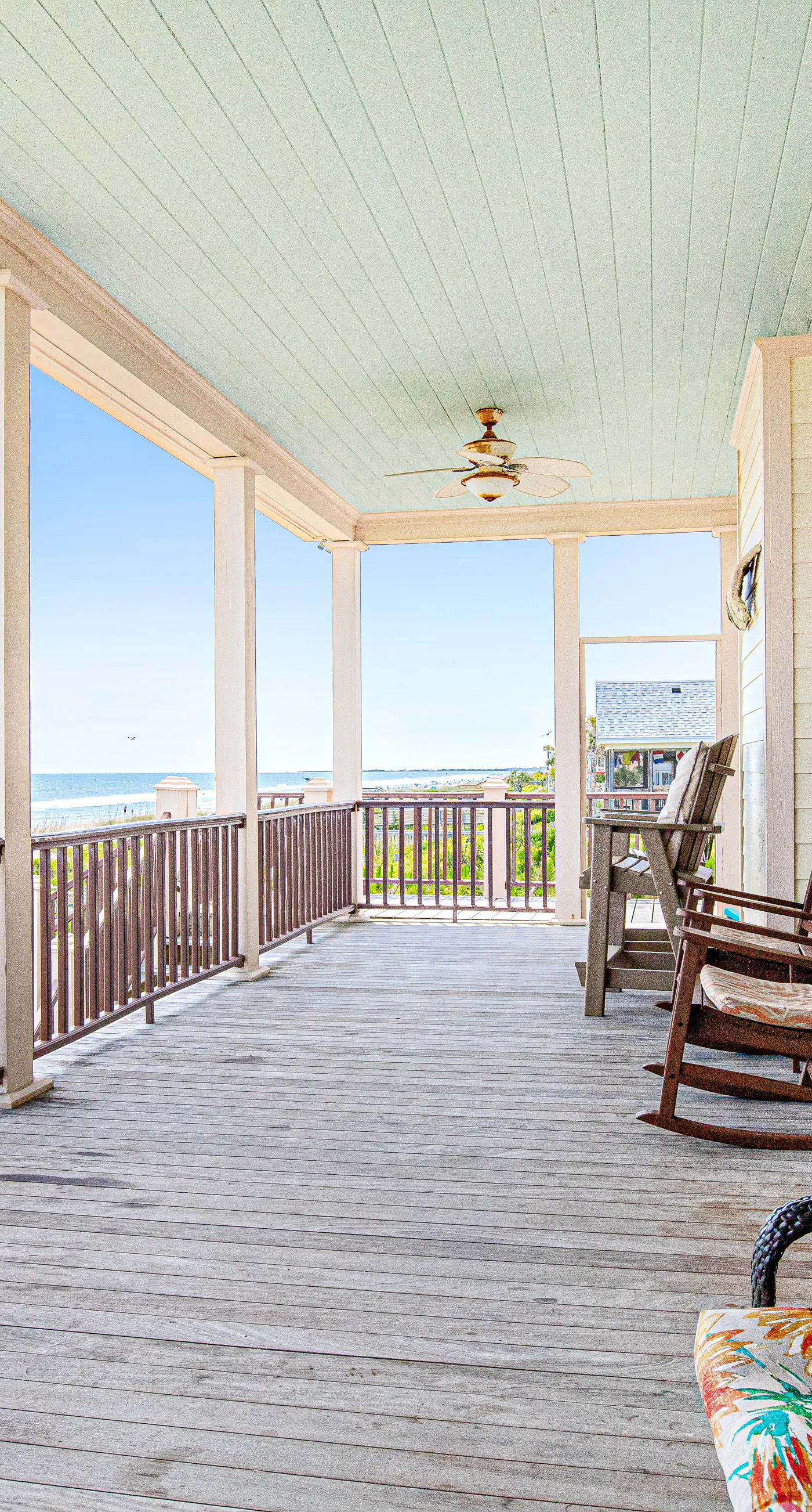 Gorgeous Beachfront Home w/ Oceanfront Views, Deck, Beach Boardwalk & WiFi