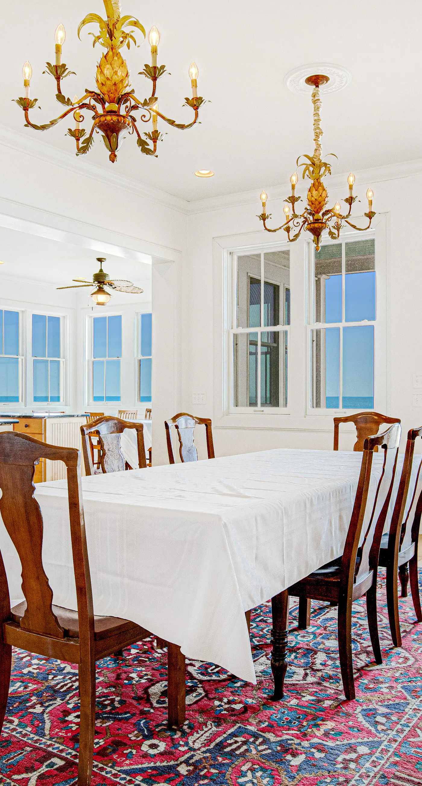 Gorgeous Beachfront Home w/ Oceanfront Views, Deck, Beach Boardwalk & WiFi