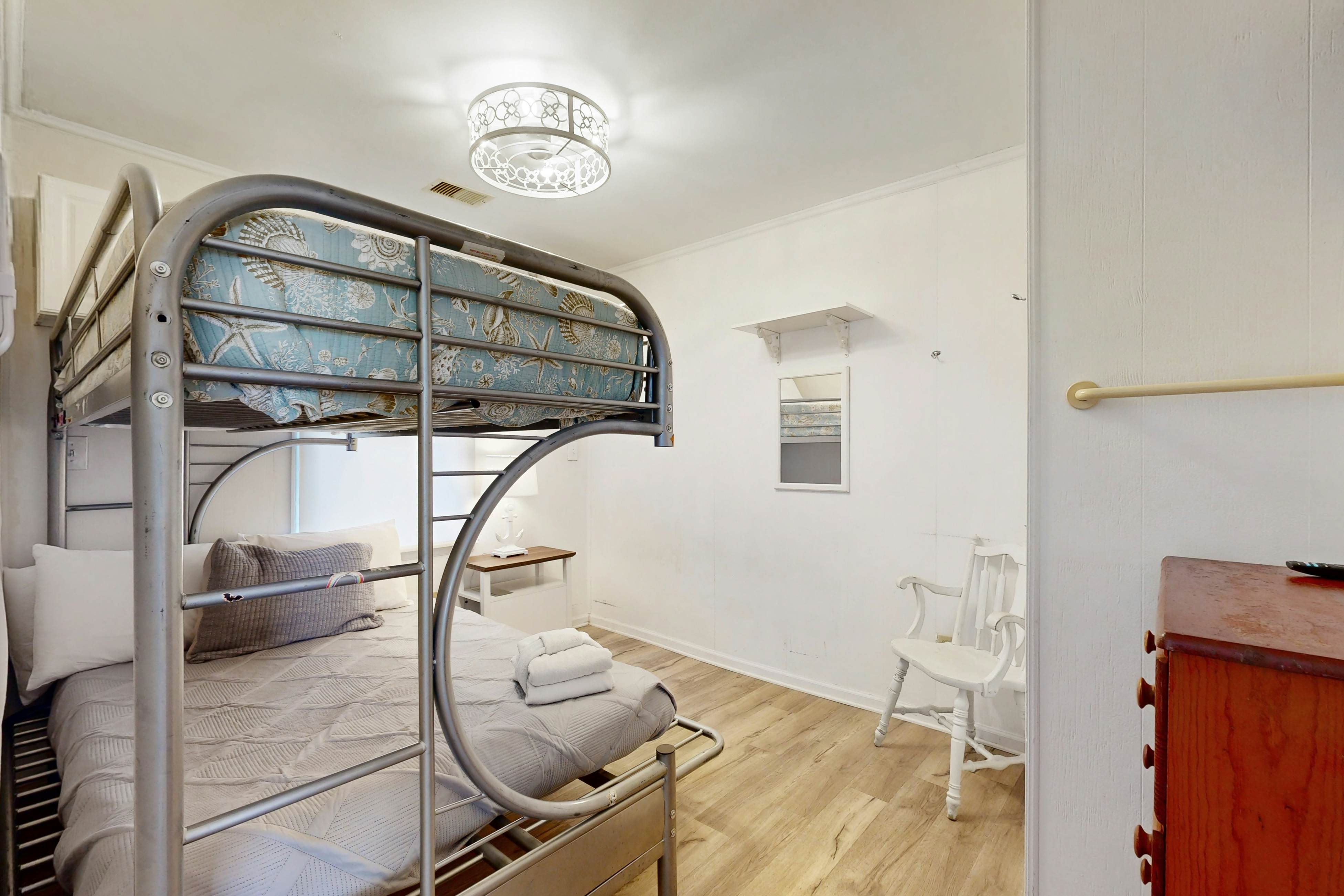 Beach Across the Street Ocean View Home w/ Roof Deck, Porch, AC - Dogs OK