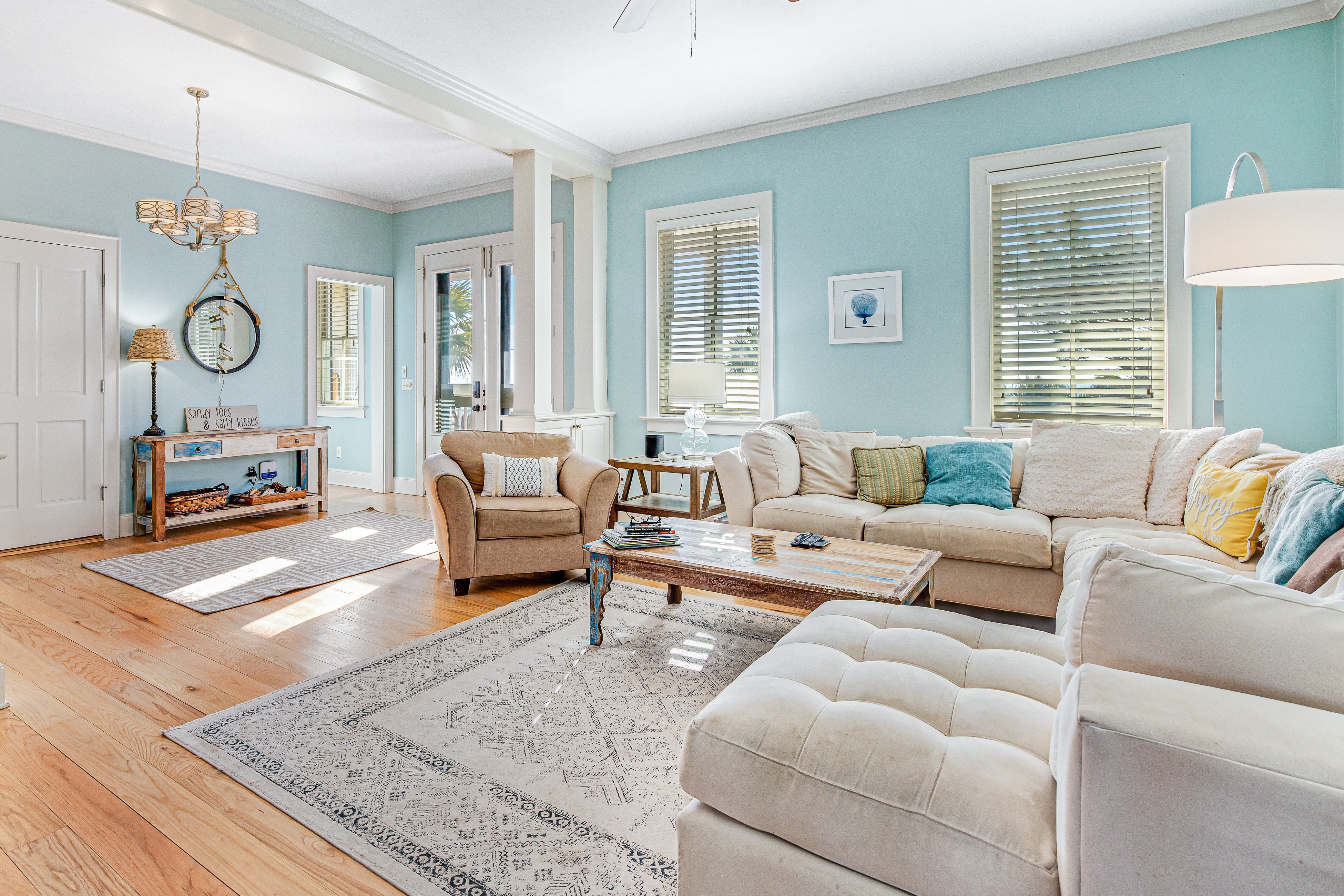 Ocean-View Luxury Home - Dog-Friendly - Private Hot Tub, WiFi, W/D & Central AC