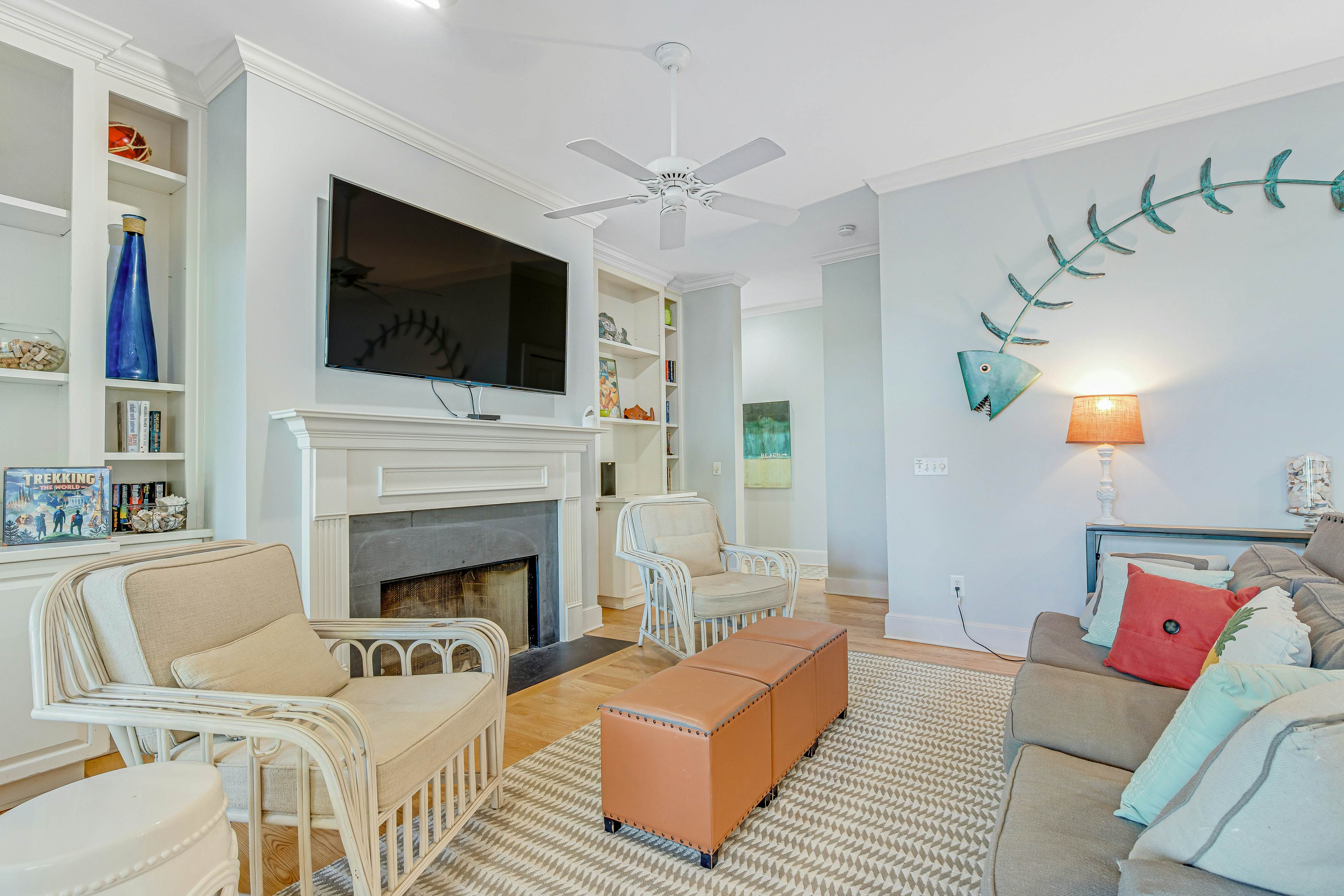 Ocean-View Luxury Home - Dog-Friendly - Private Hot Tub, WiFi, W/D & Central AC