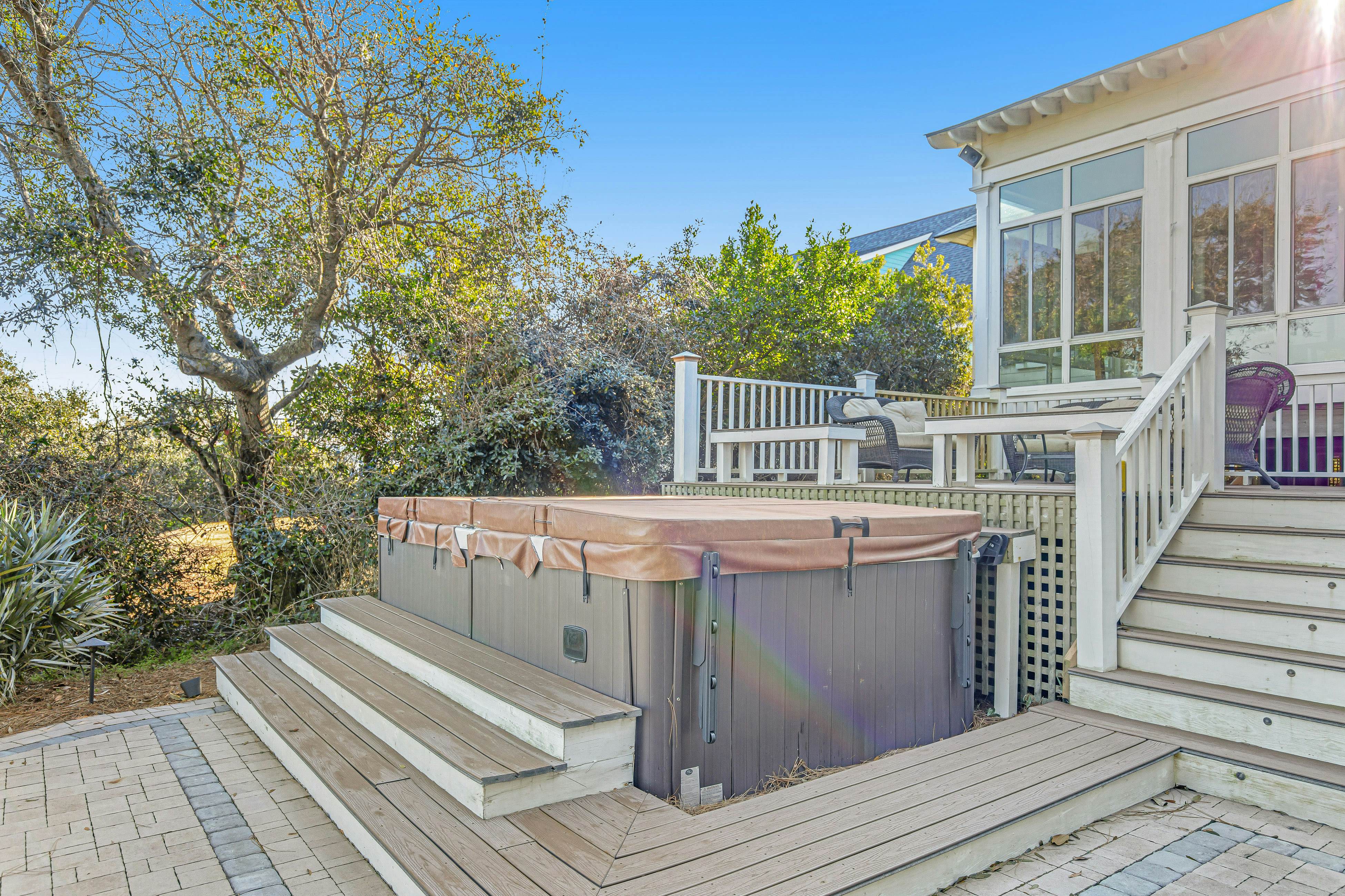 Ocean-View Luxury Home - Dog-Friendly - Private Hot Tub, WiFi, W/D & Central AC