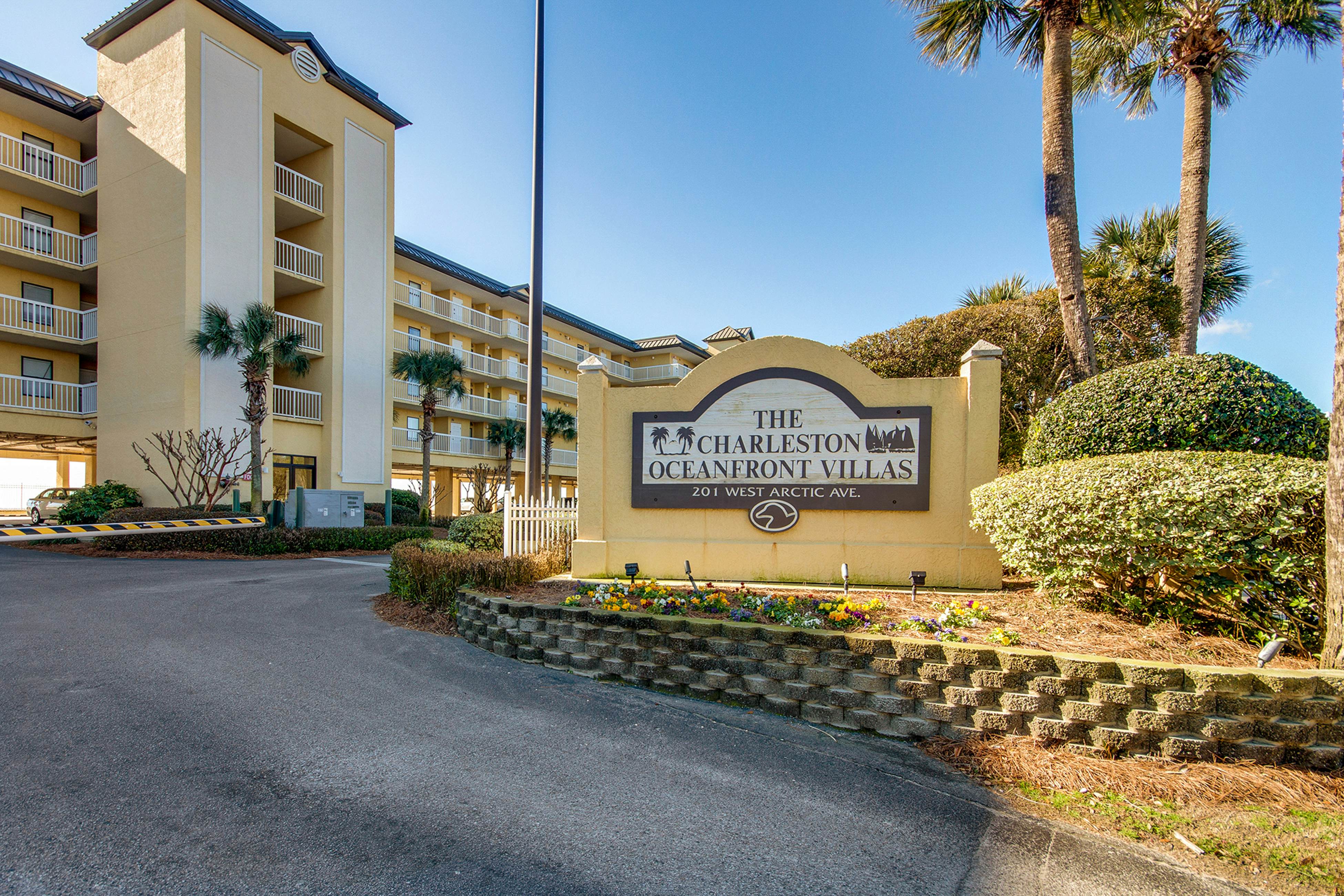 Oceanfront, third-floor villa with large private balcony and shared pools