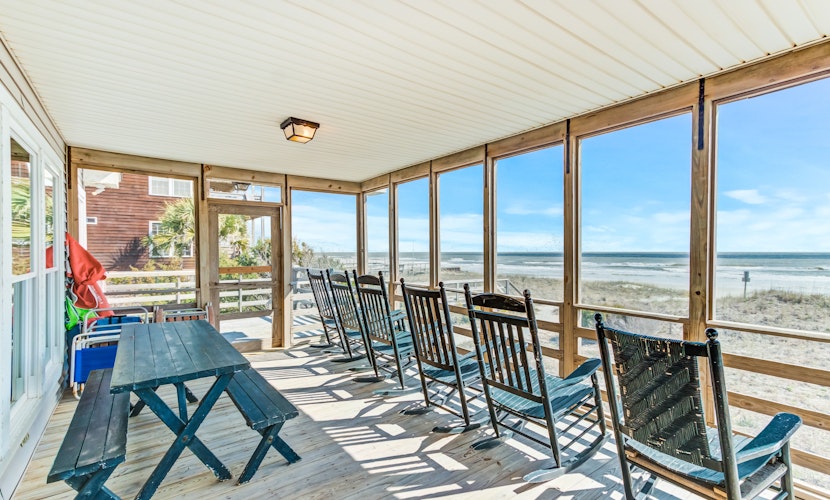 Special oceanfront home w/ stunning ocean views & private beach access