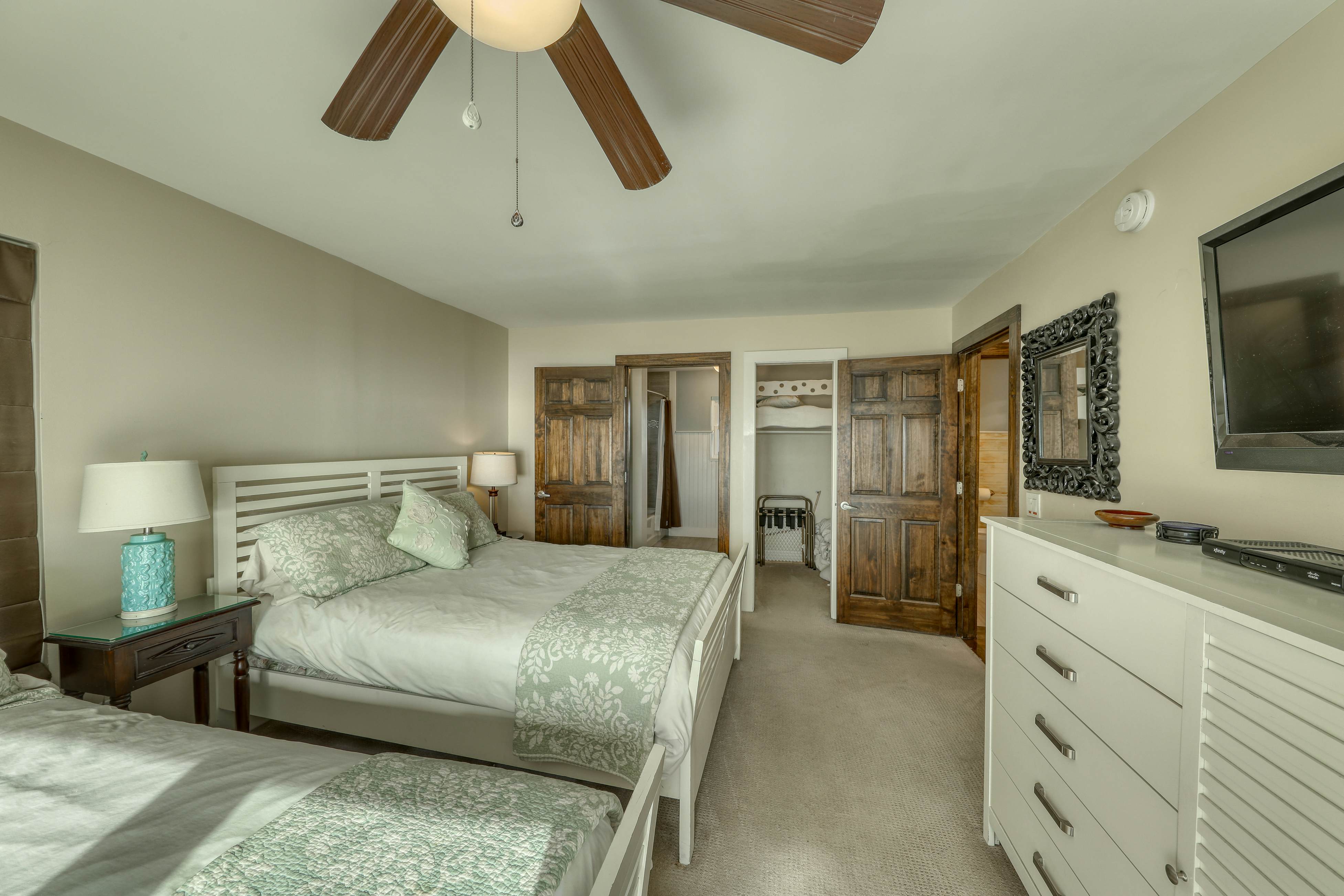 Raised oceanfront home with elevator & outdoor shower just steps from beach