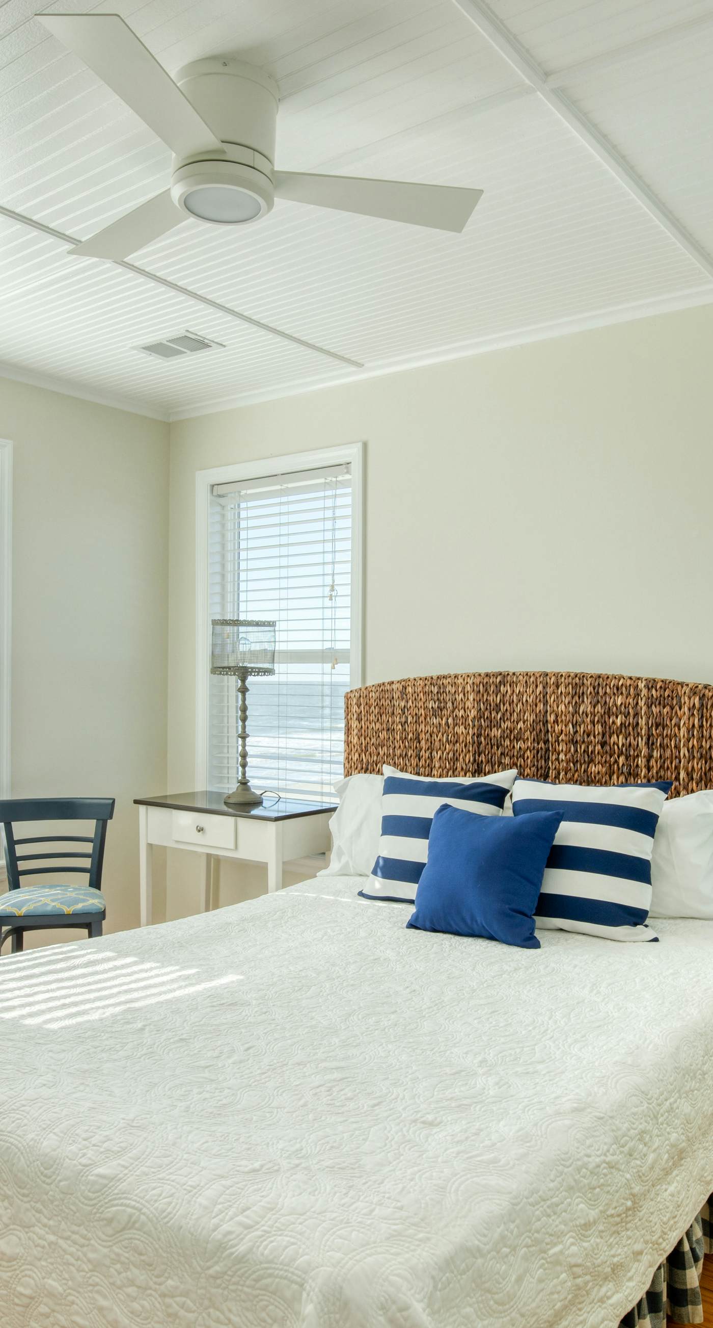 Newly renovated oceanfront home with private beach access & screened porch