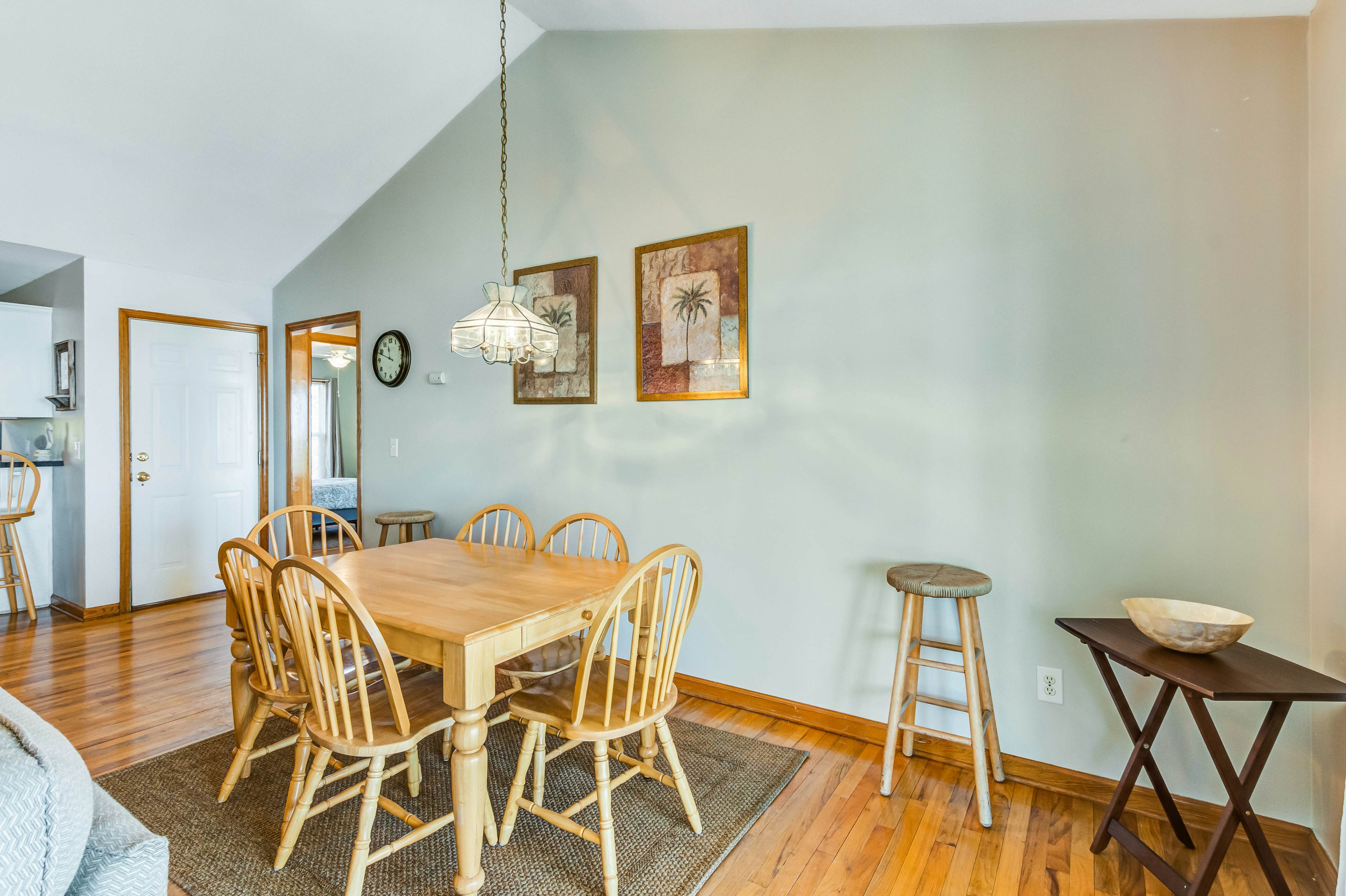 Oceanfront home with private beach access, screened porch & large deck