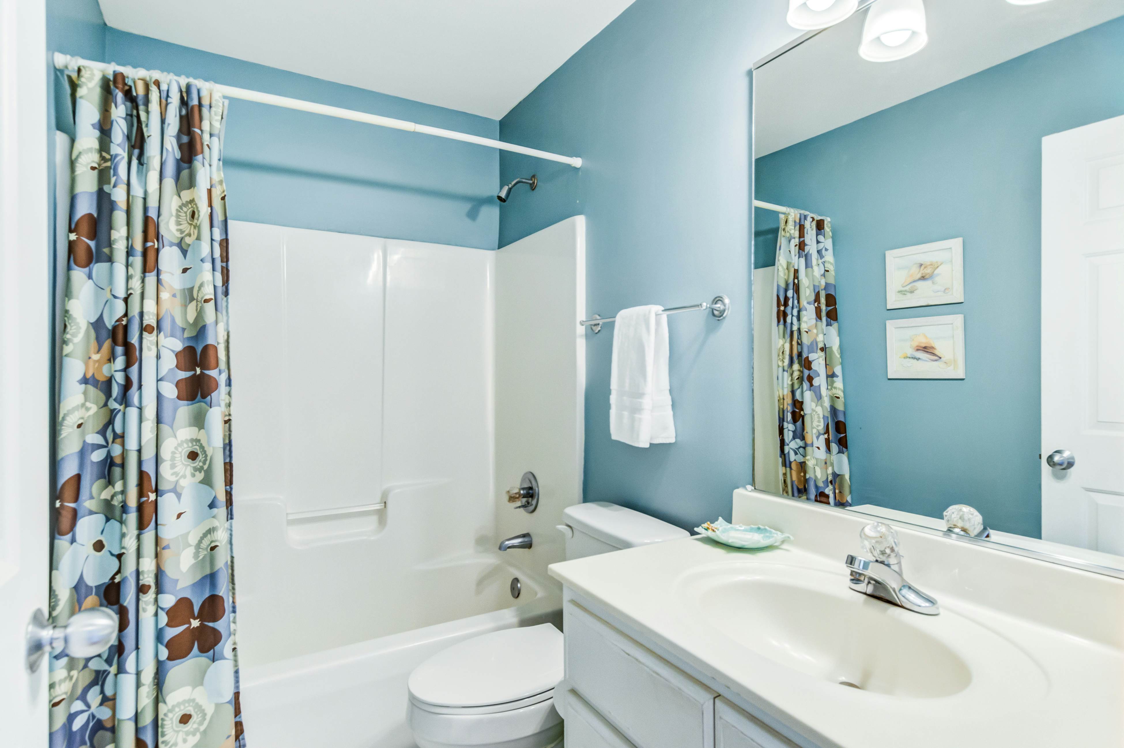 Oceanfront home with private beach access, screened porch & large deck