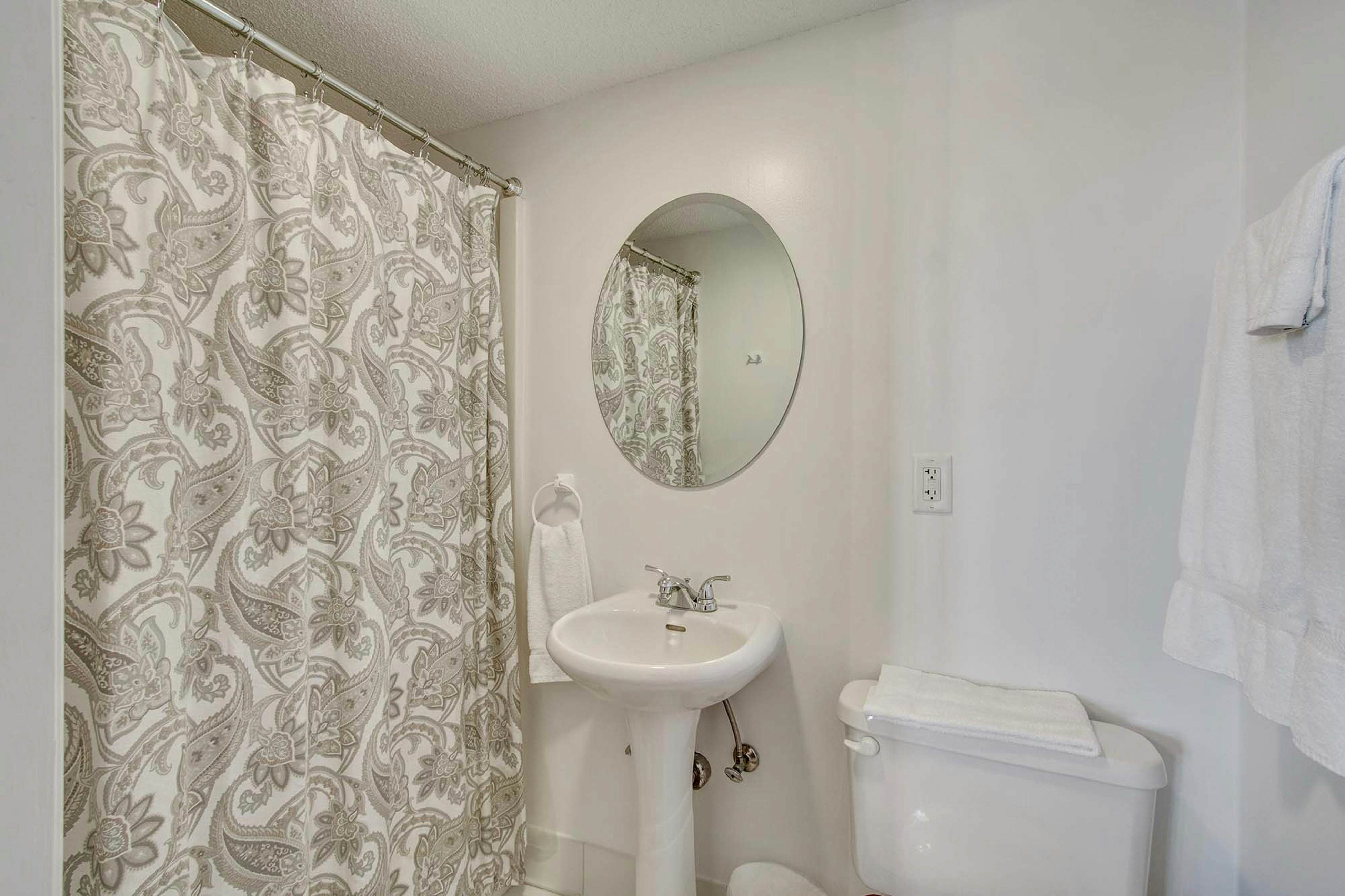 Second-floor condo with river views and access to a community pool