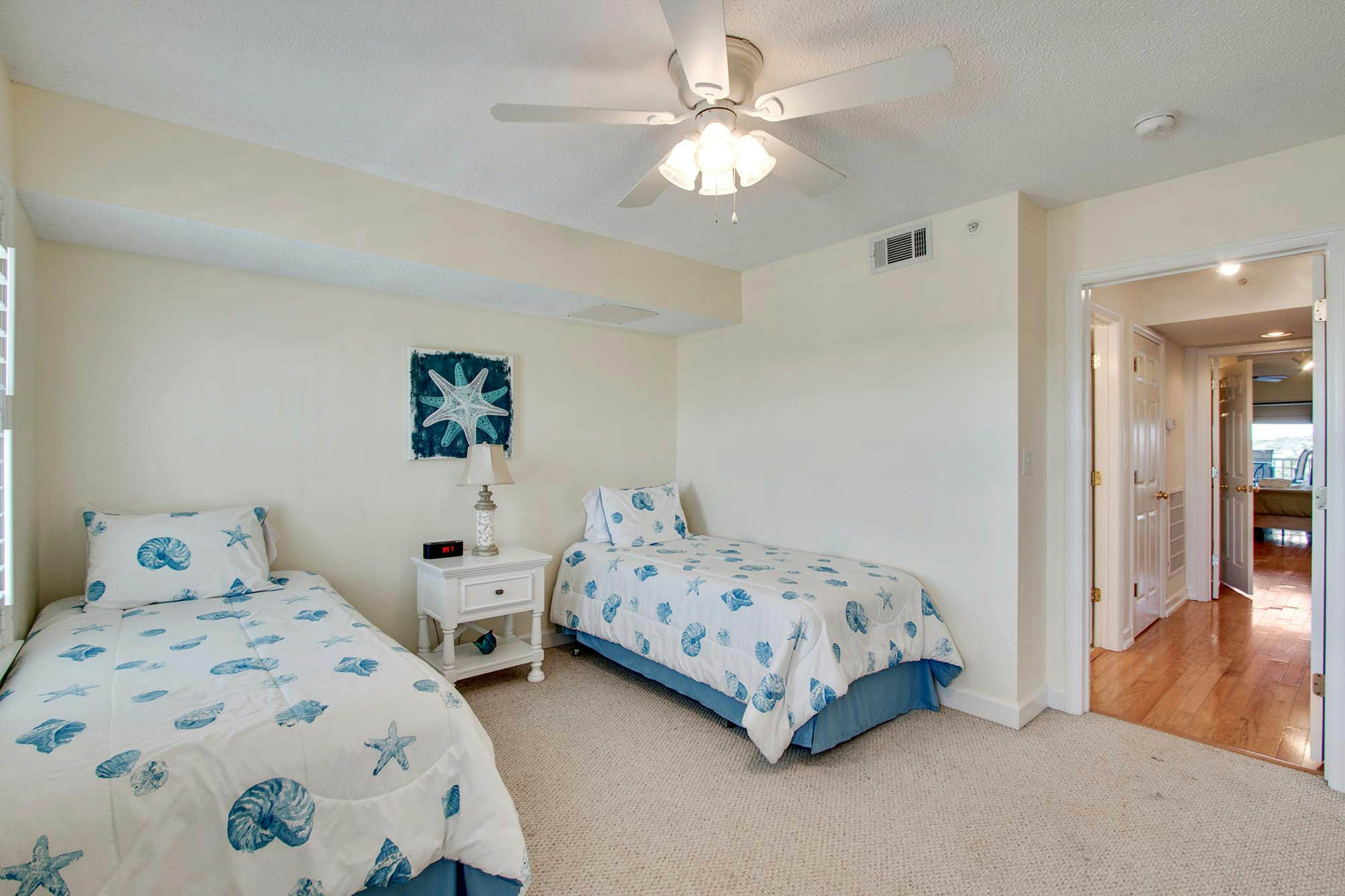 Second-floor condo with river views and access to a community pool