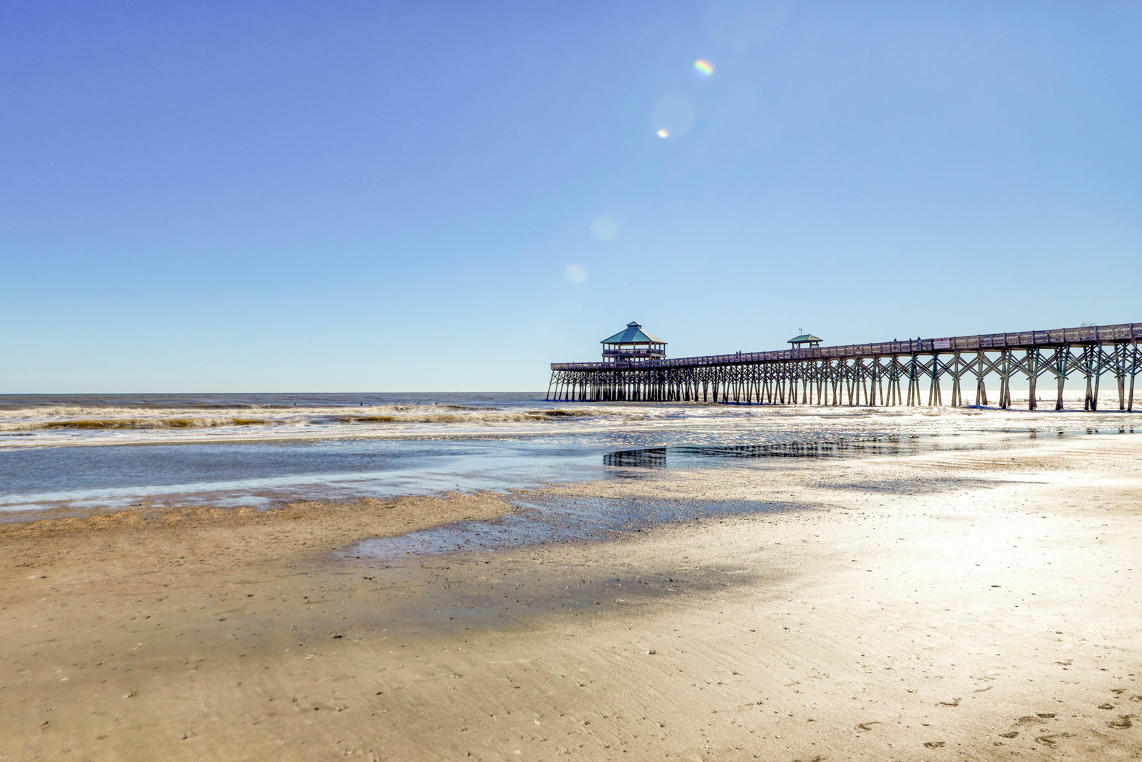 Stunning Condo with Amazing Views of Folly River - Close to Historic Charleston