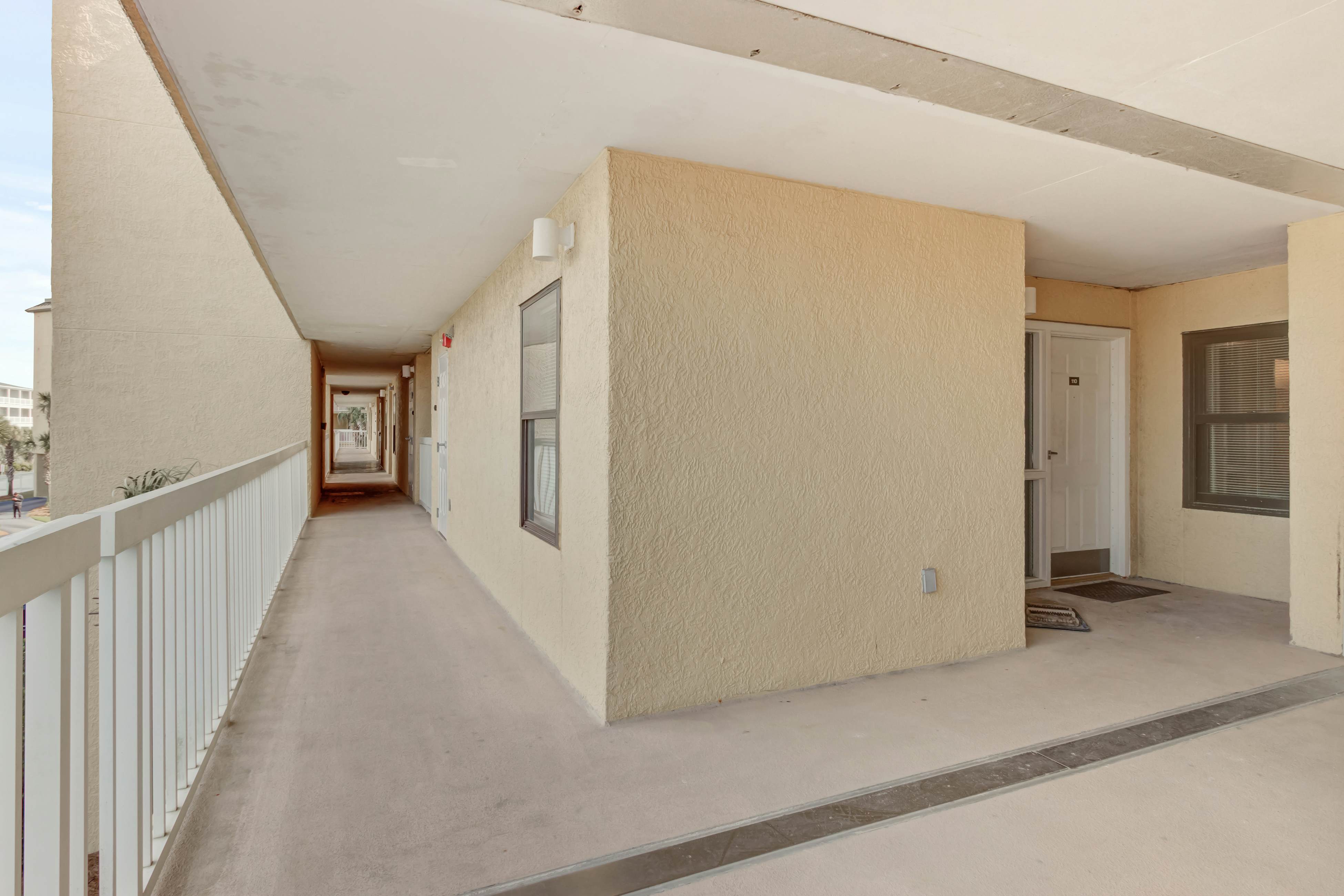 Oceanfront villa steps from the beach w/private balcony & shared pool