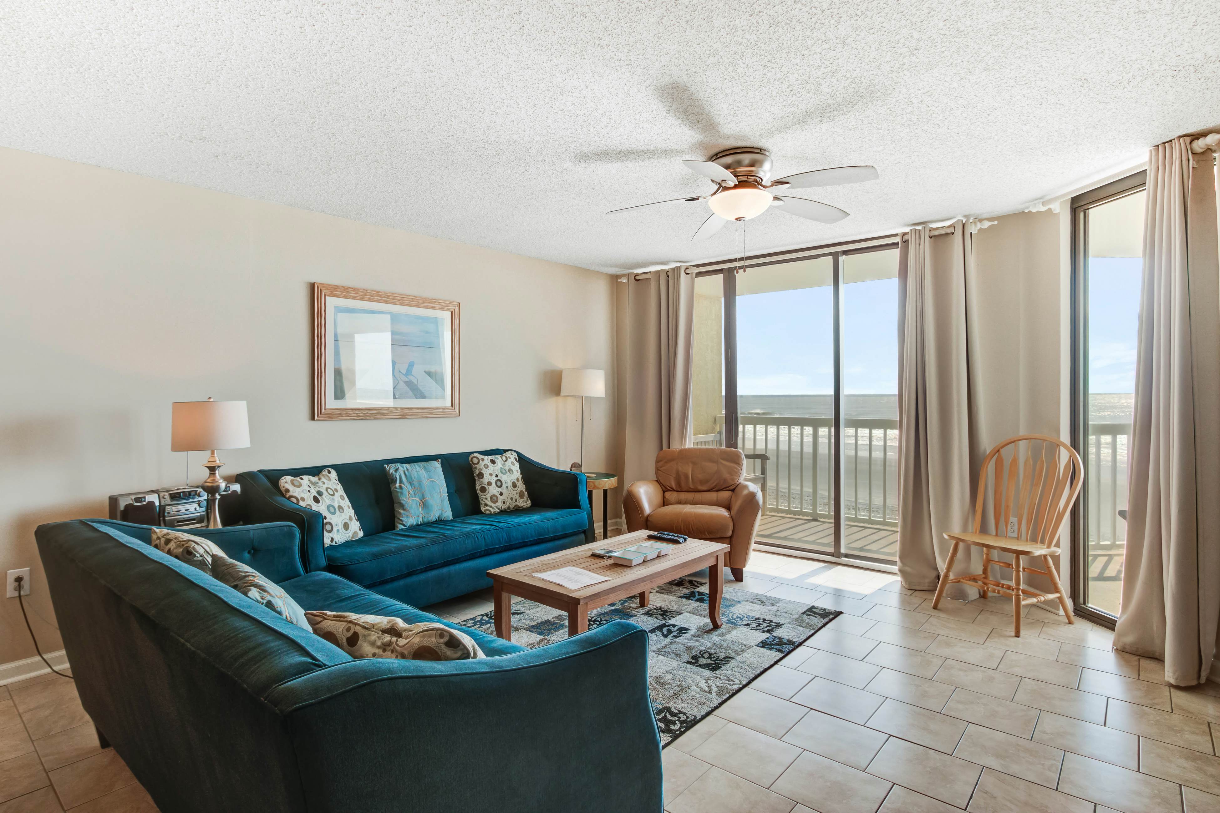 Oceanfront villa steps from the beach w/private balcony & shared pool