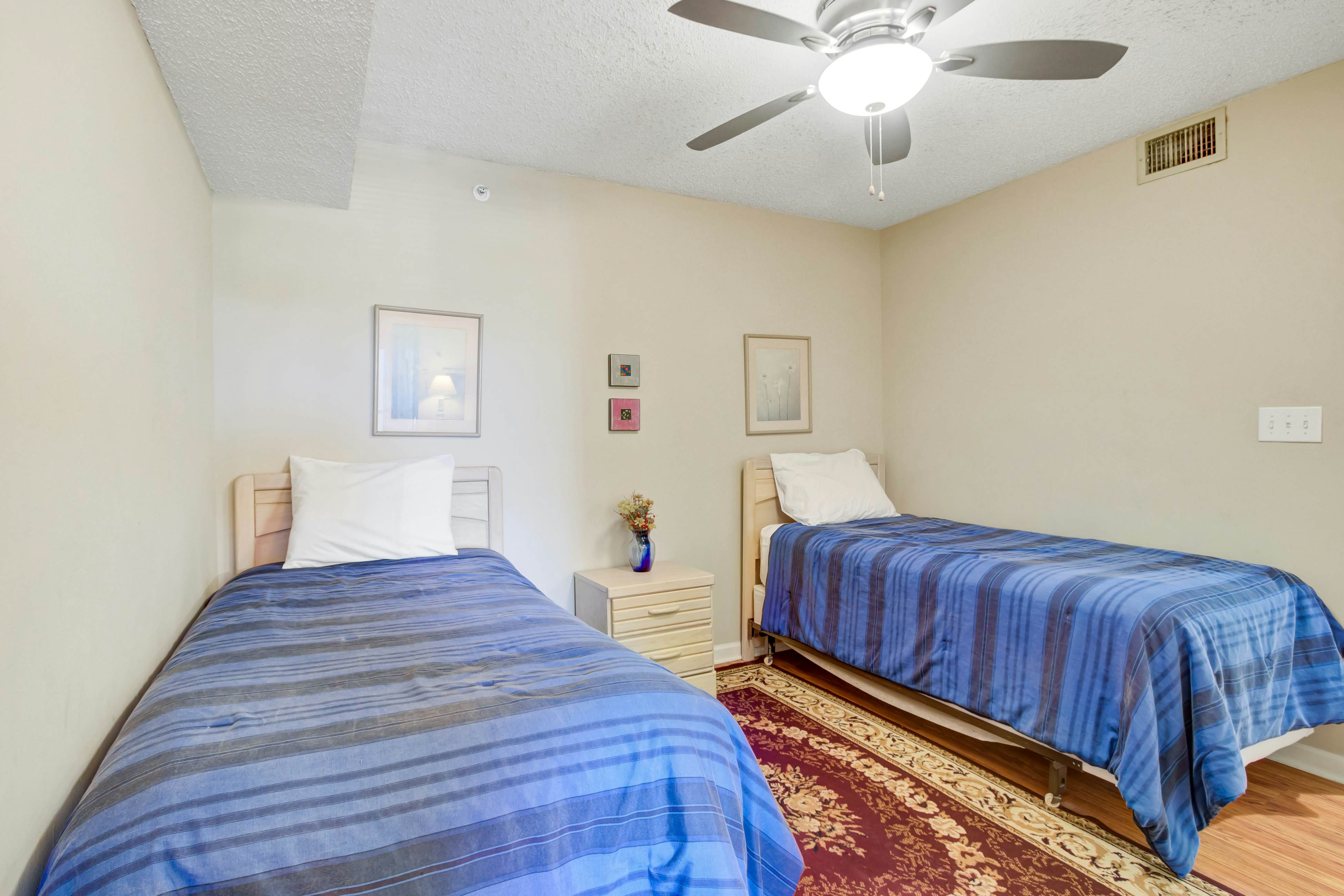 Oceanfront villa steps from the beach w/private balcony & shared pool