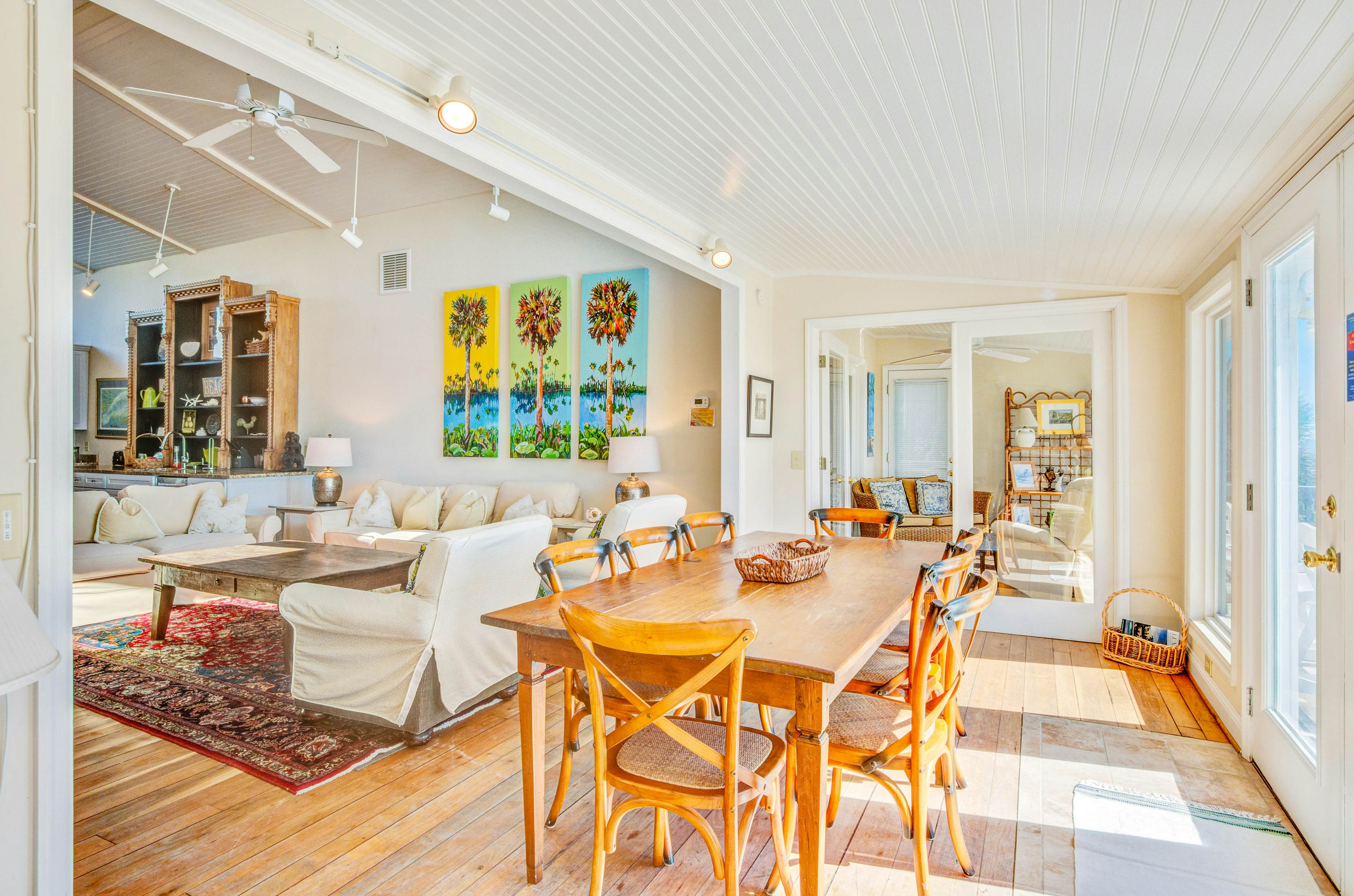 Spacious oceanfront home w/ free WiFi and large deck overlooking the beach