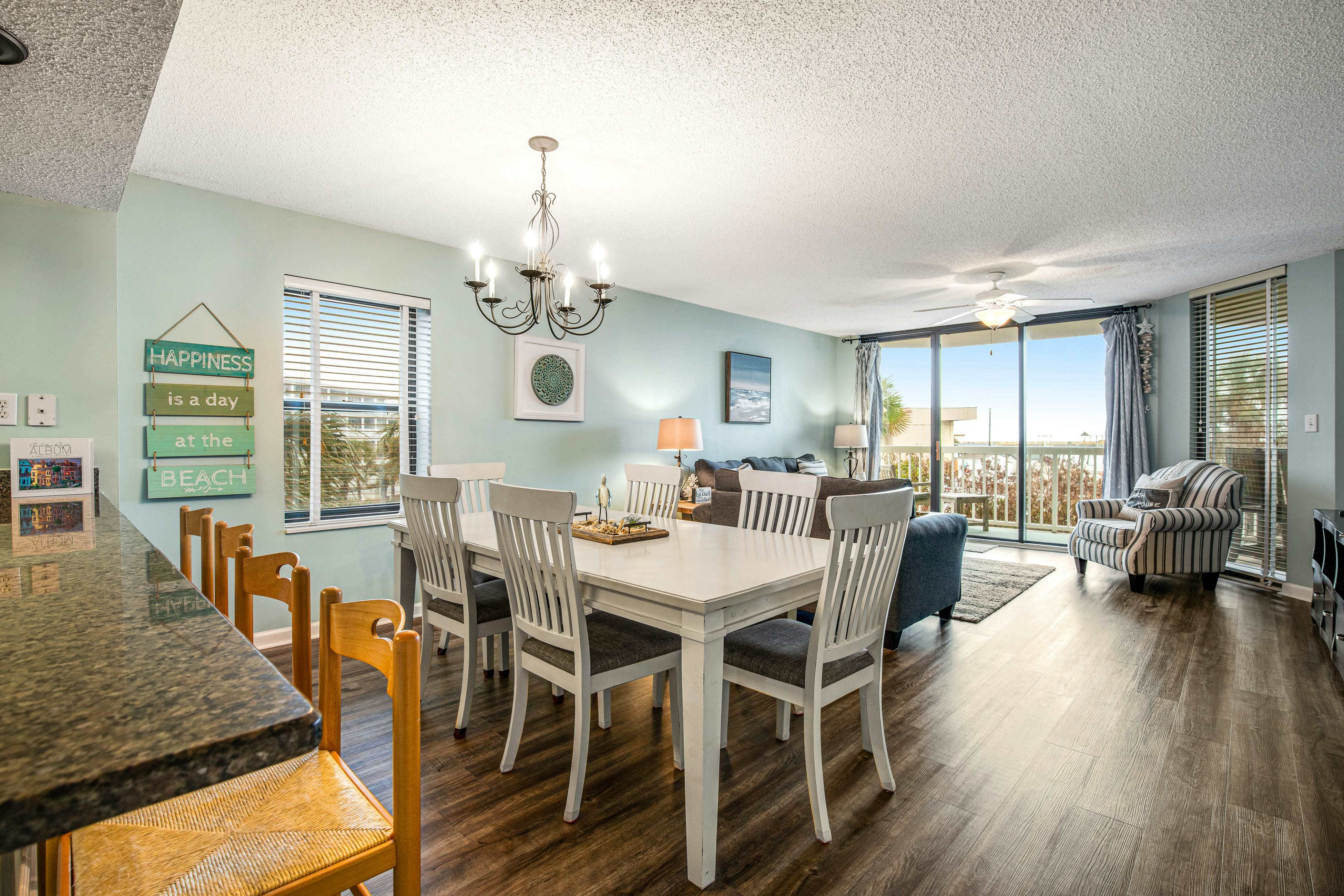 Updated oceanfront condo