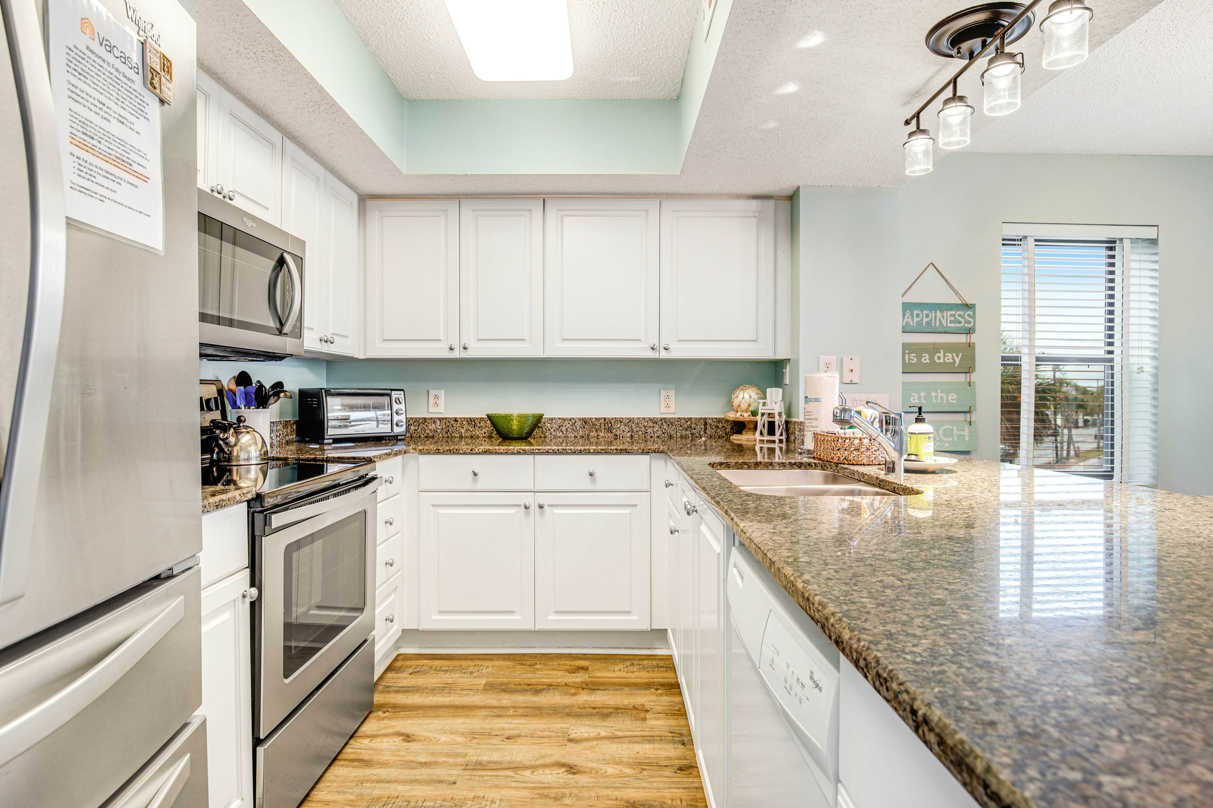 Updated oceanfront condo