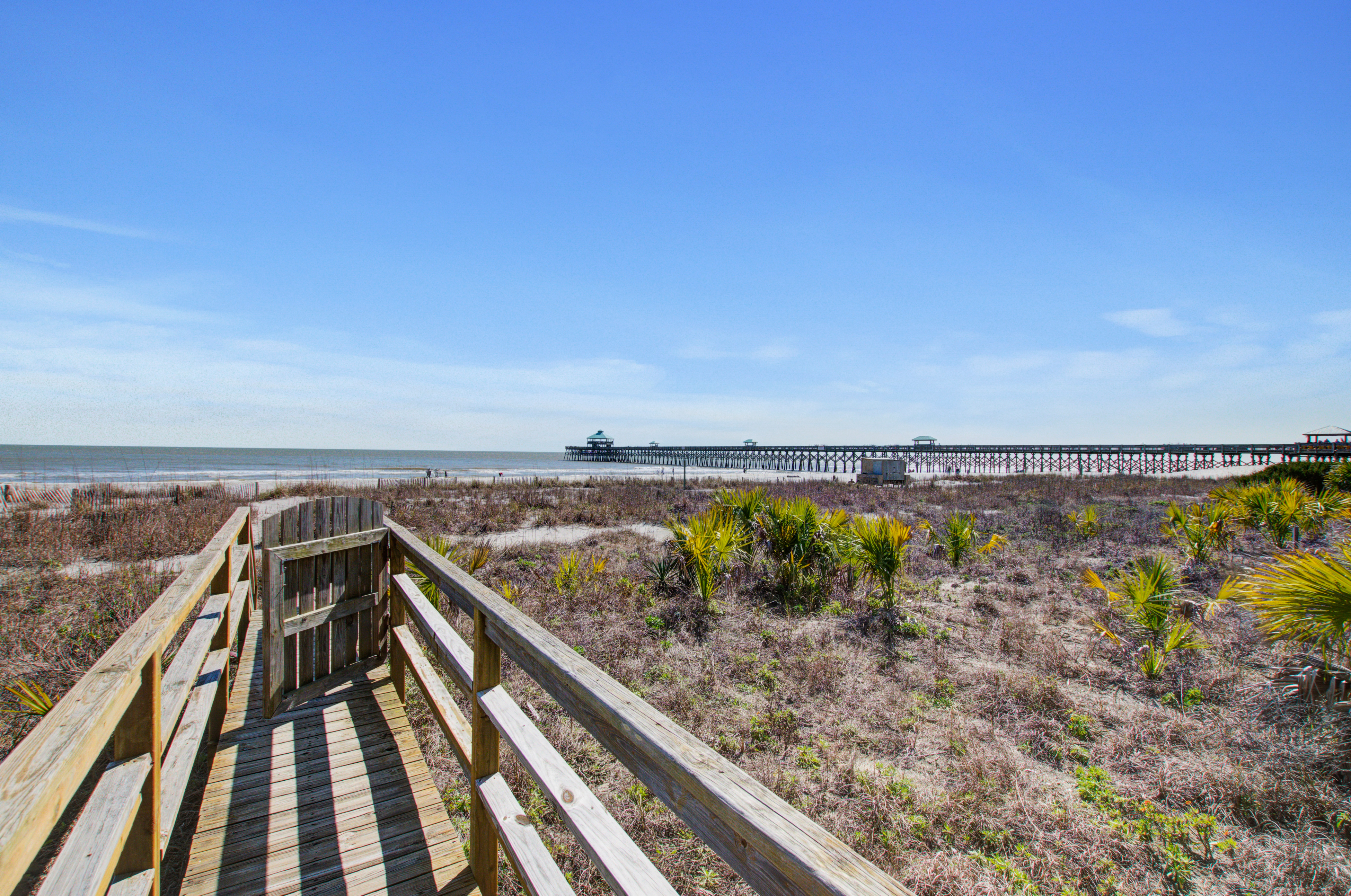 First-floor villa w/beach and ocean views from spacious balcony