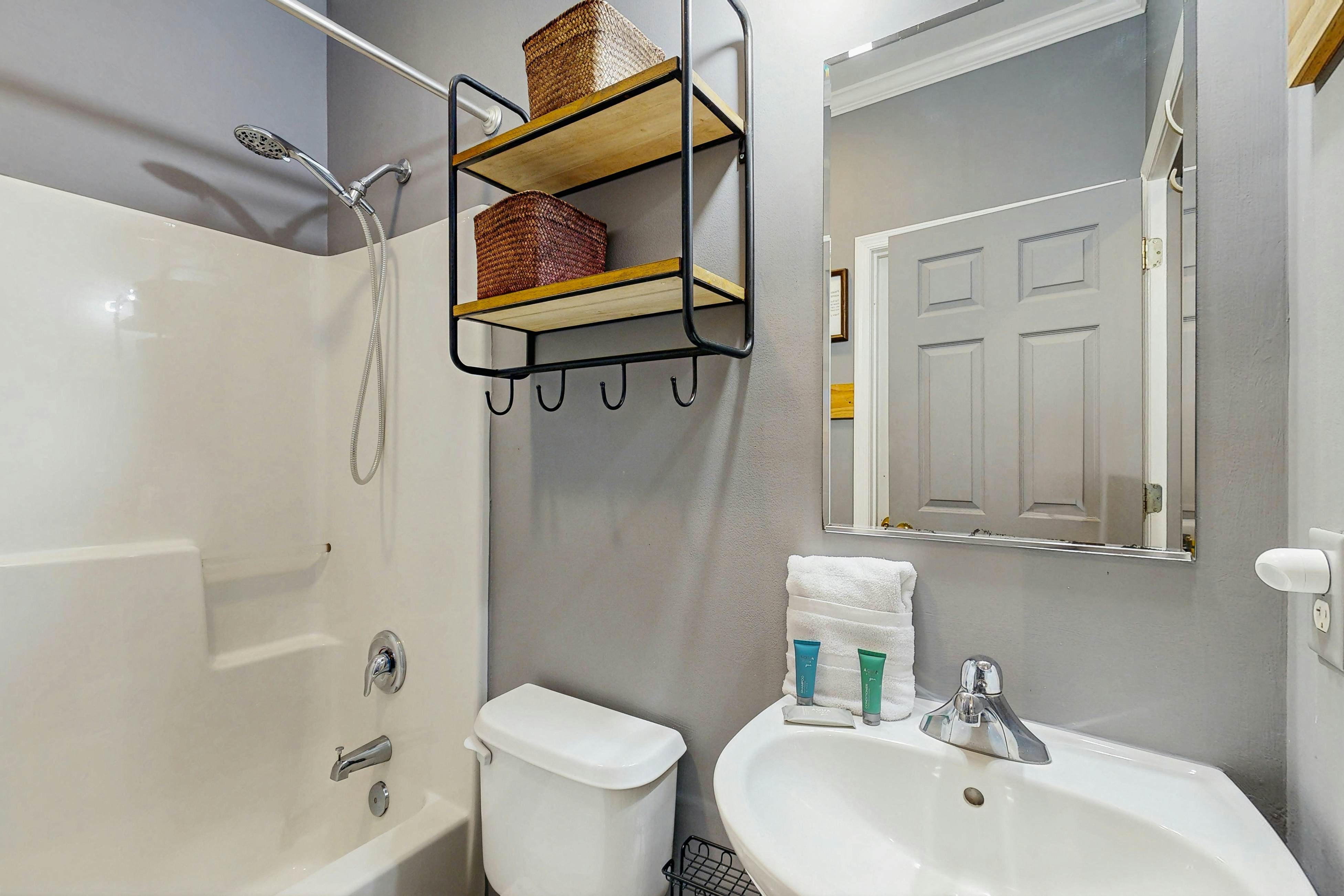 First-floor villa w/beach and ocean views from spacious balcony