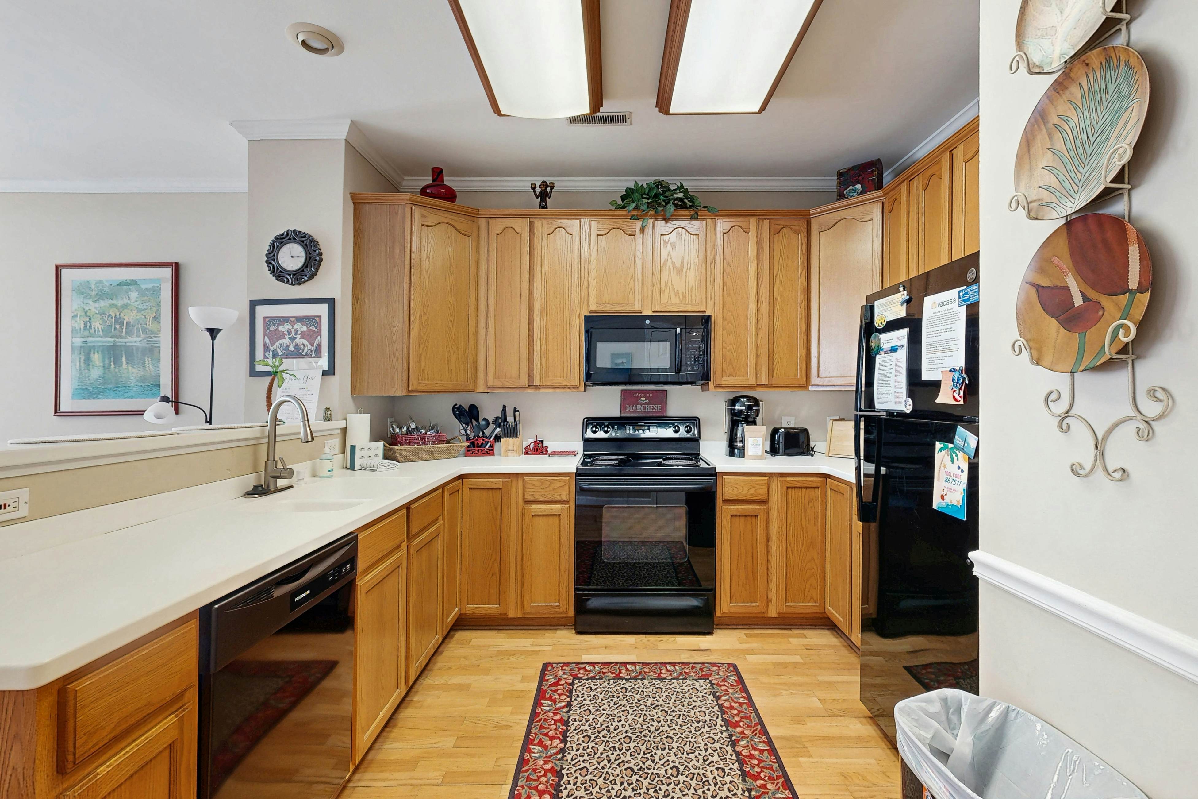 Oceanfront, first-level villa steps from the beach with a balcony & shared pool