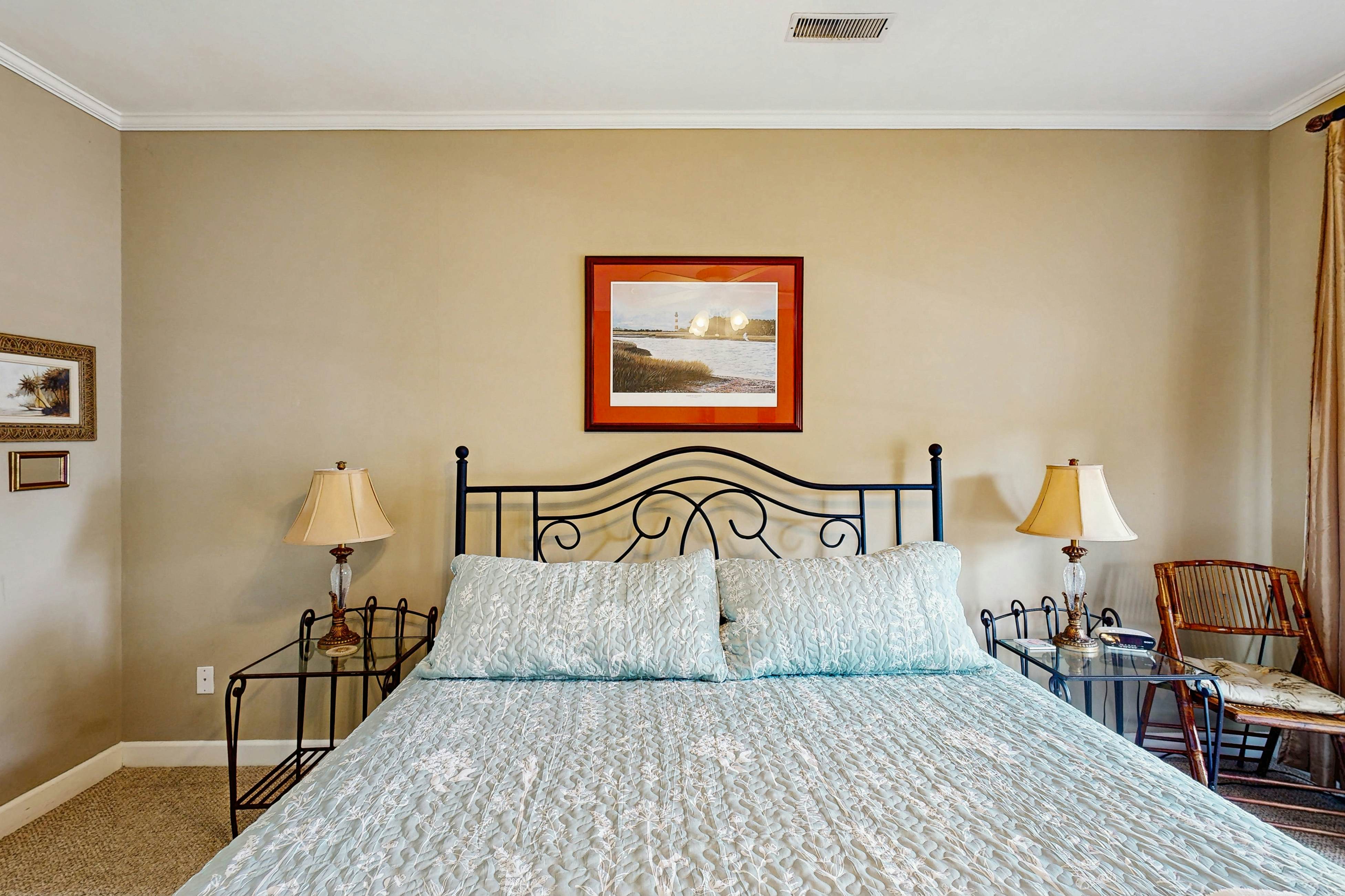 Oceanfront, first-level villa steps from the beach with a balcony & shared pool